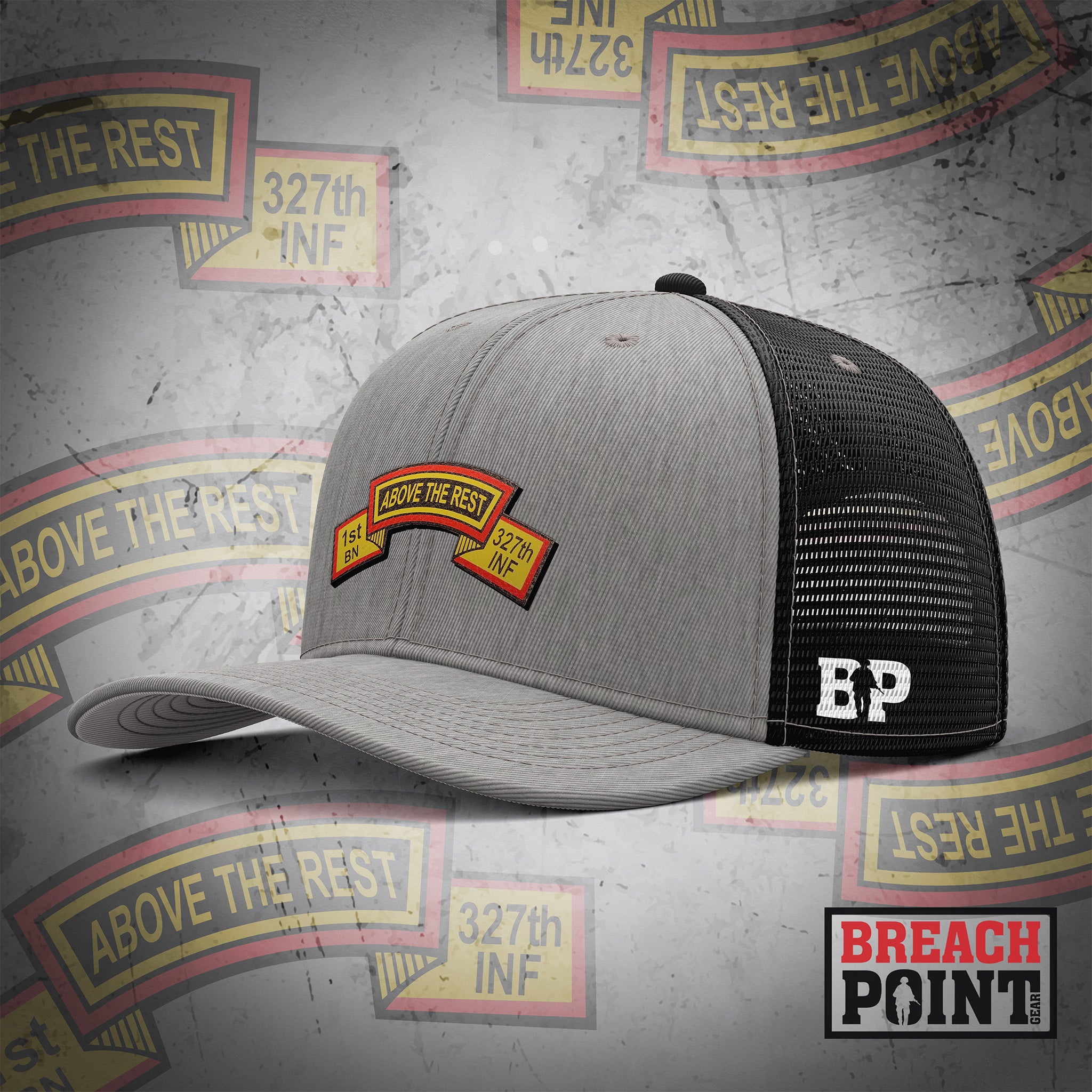 "BULLDOGS" 1-327th Infantry Regiment - Cap