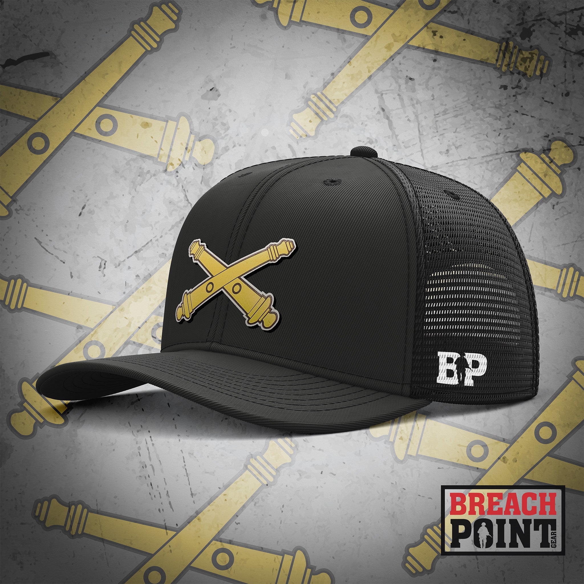 Artillery Branch Insignia - Cap