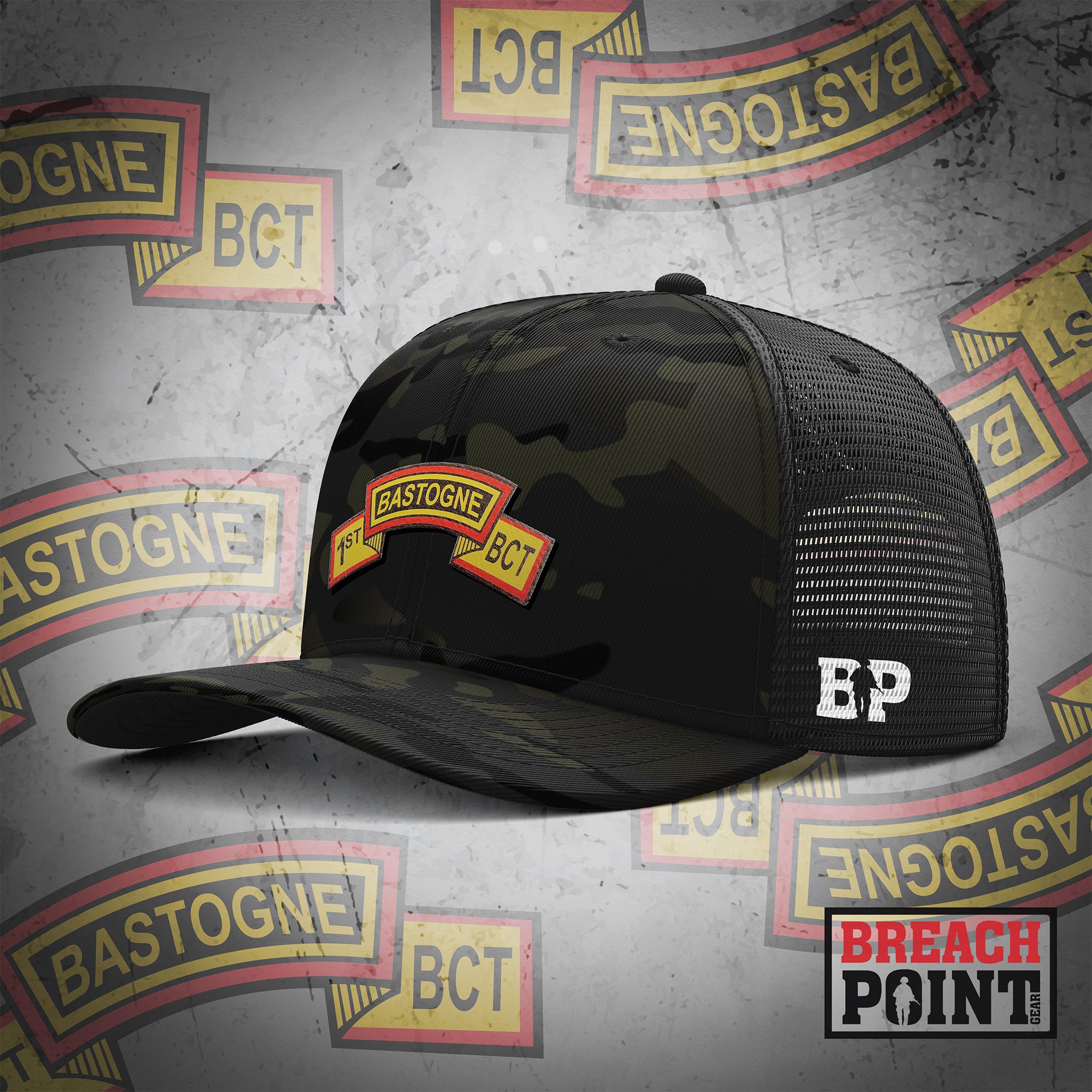 "BASTOGNE" HQs, 1MBCT, 101st Airborne - Cap
