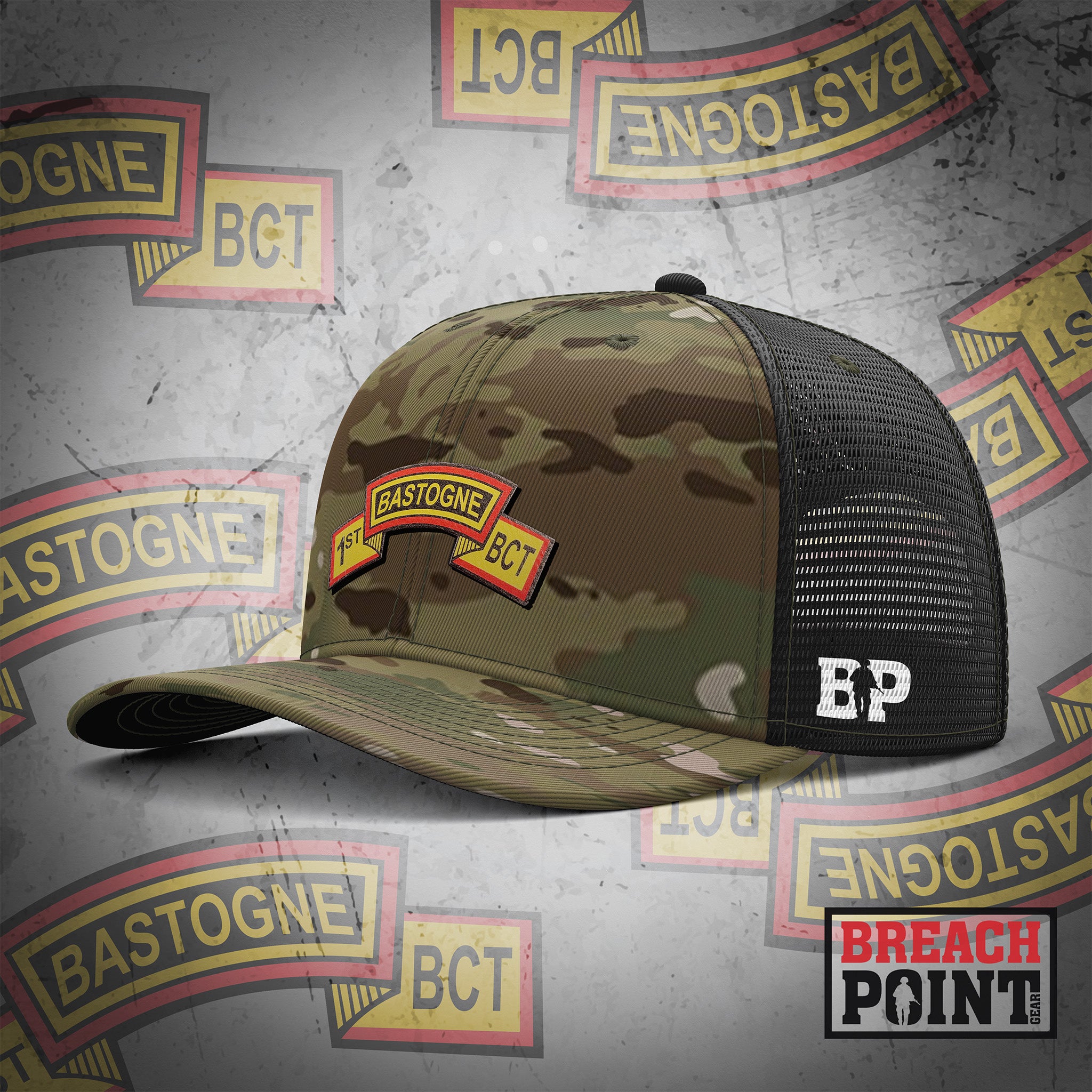 "BASTOGNE" HQs, 1MBCT, 101st Airborne - Cap