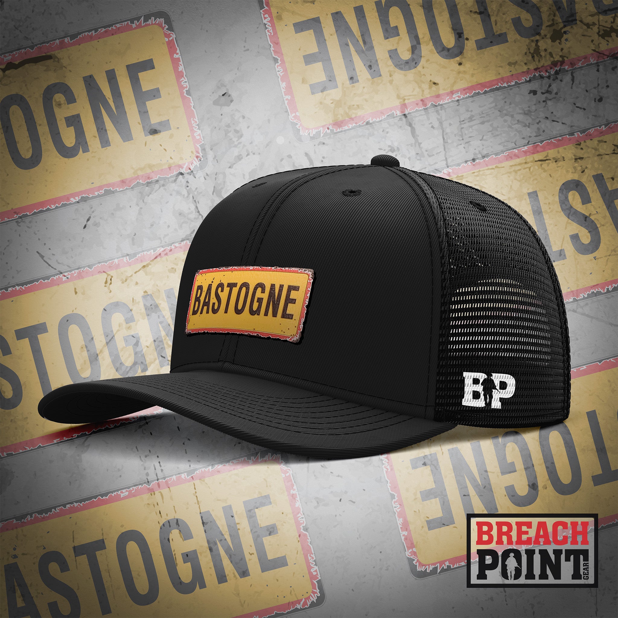 Bastogne Street Sign - Cap