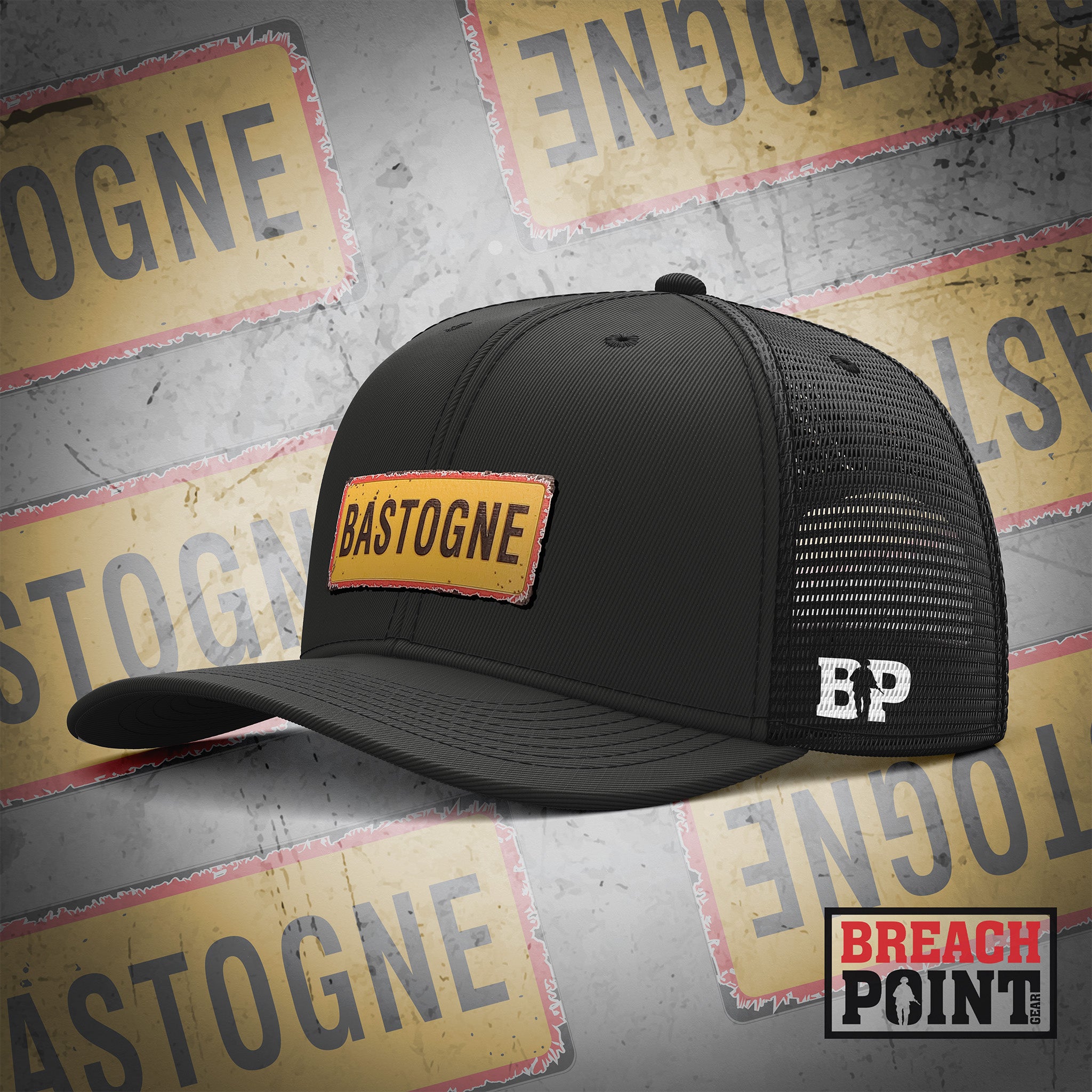 Bastogne Street Sign - Cap