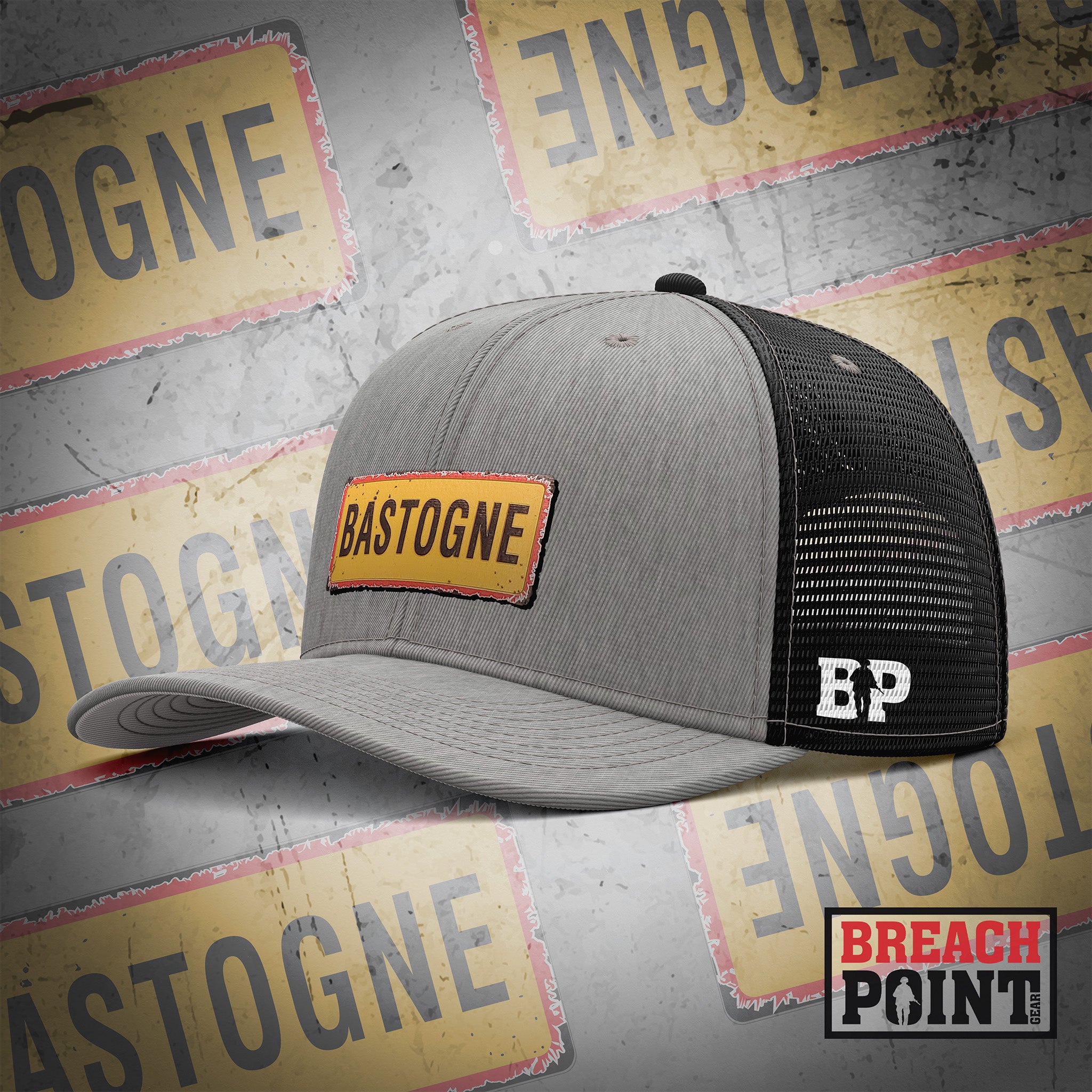 Bastogne Street Sign - Cap