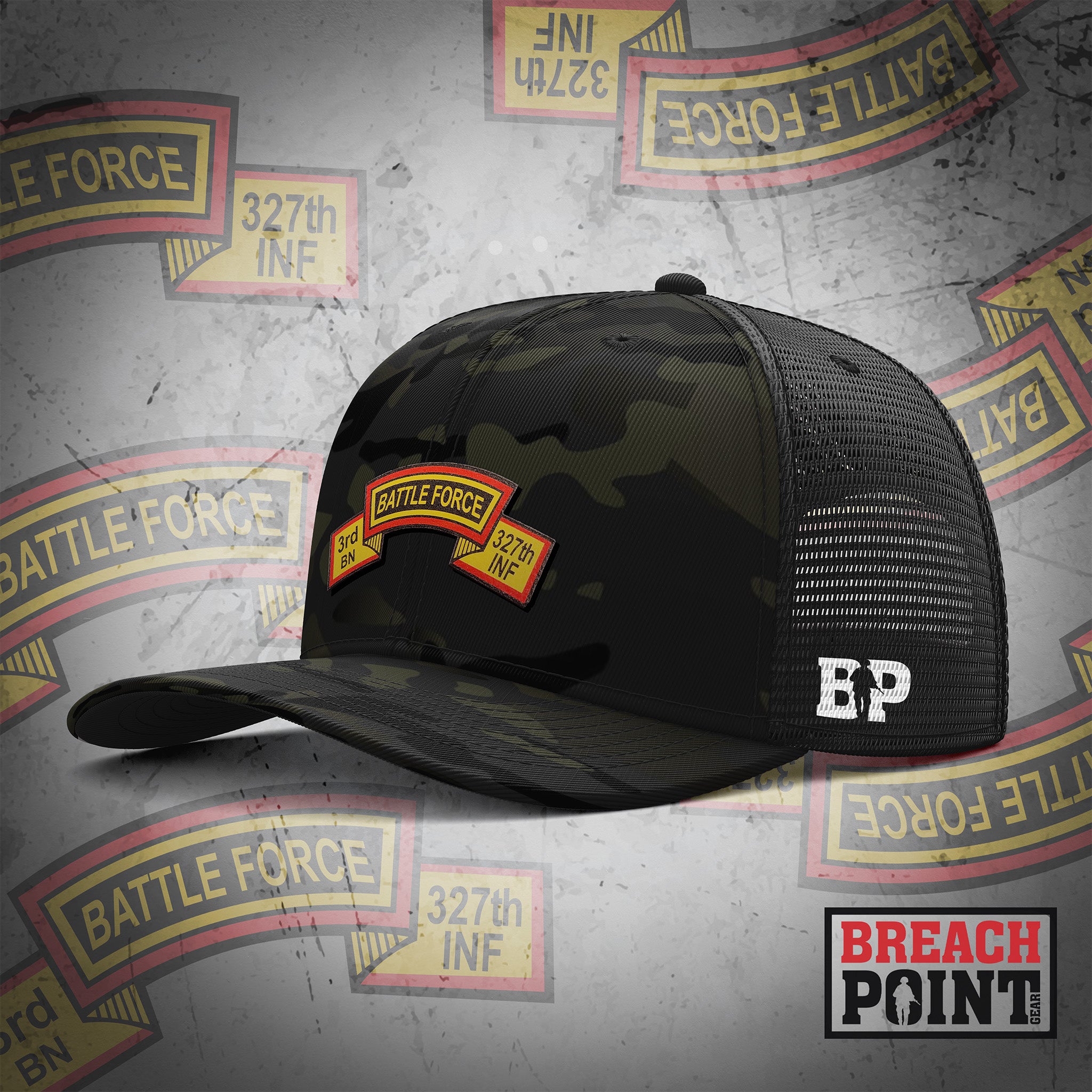 "BATTLEFORCE" 3-327th Infantry Regiment - Cap