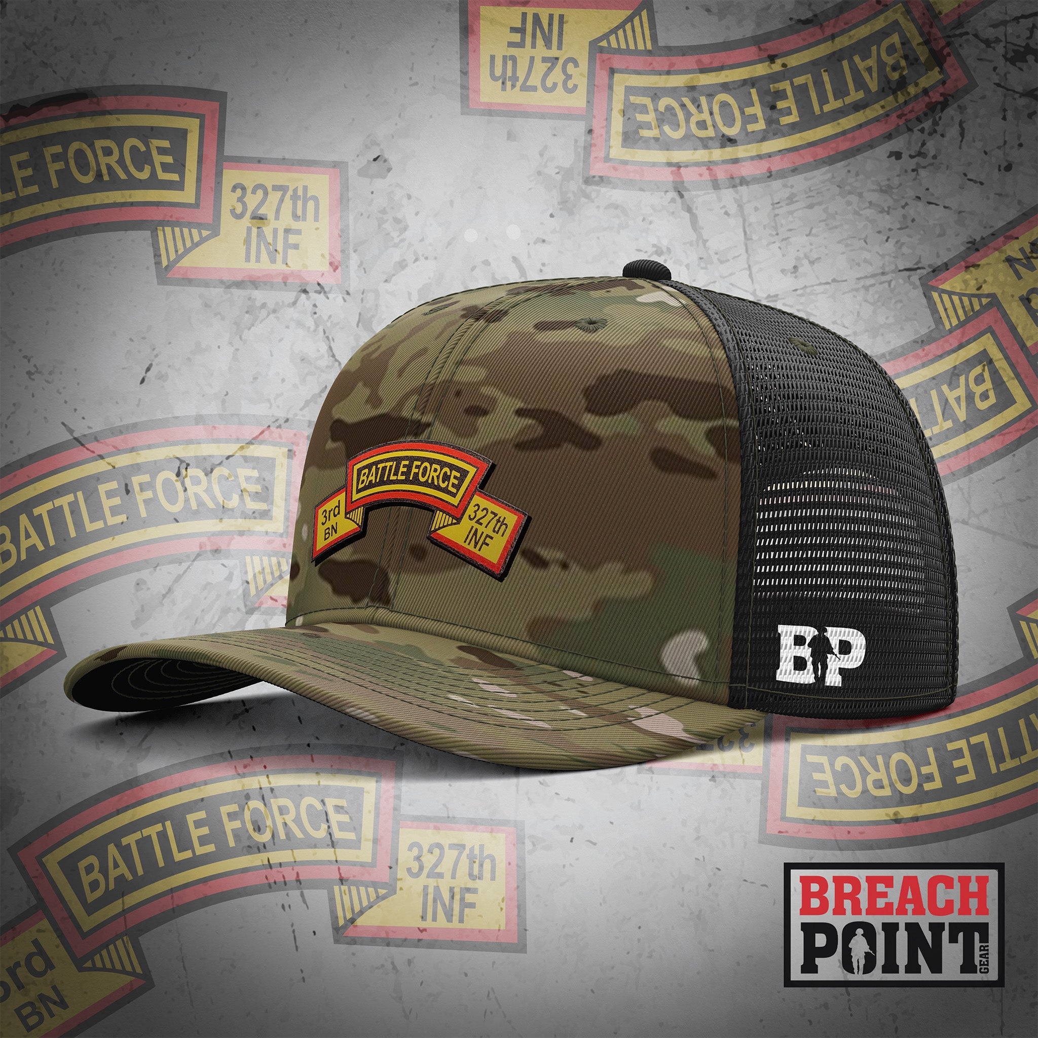 "BATTLEFORCE" 3-327th Infantry Regiment - Cap