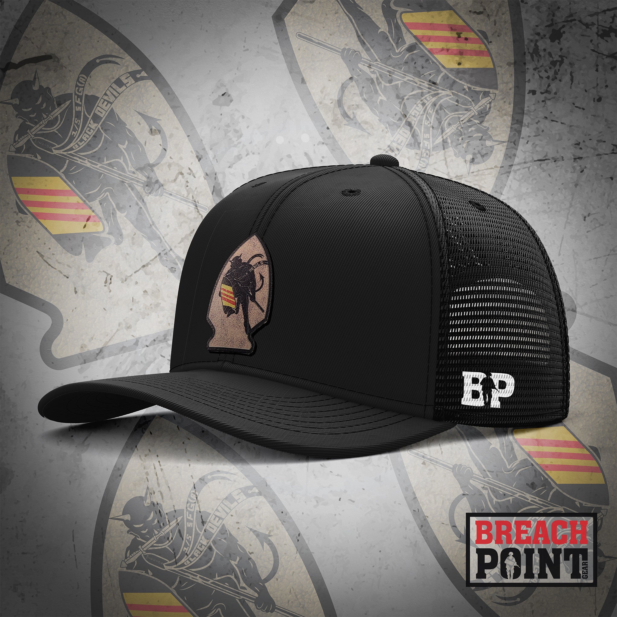 "BLACK DEVILS" Special Forces, 1st Battalion, 5th Group - Cap