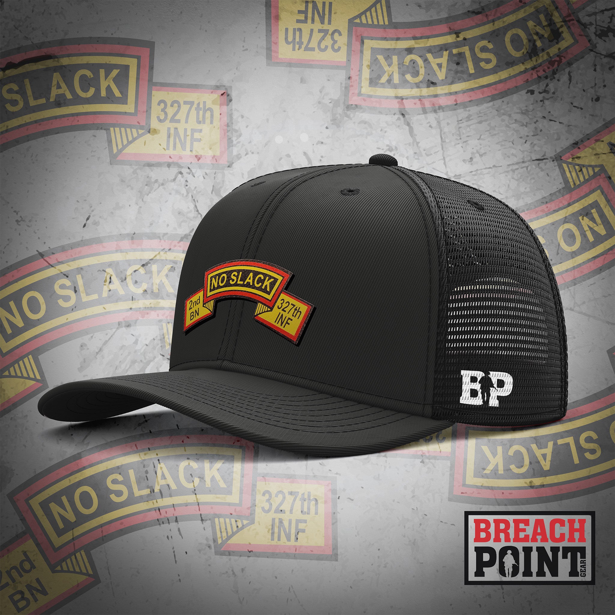 "NO SLACK" 2-327th Infantry Regiment - Cap