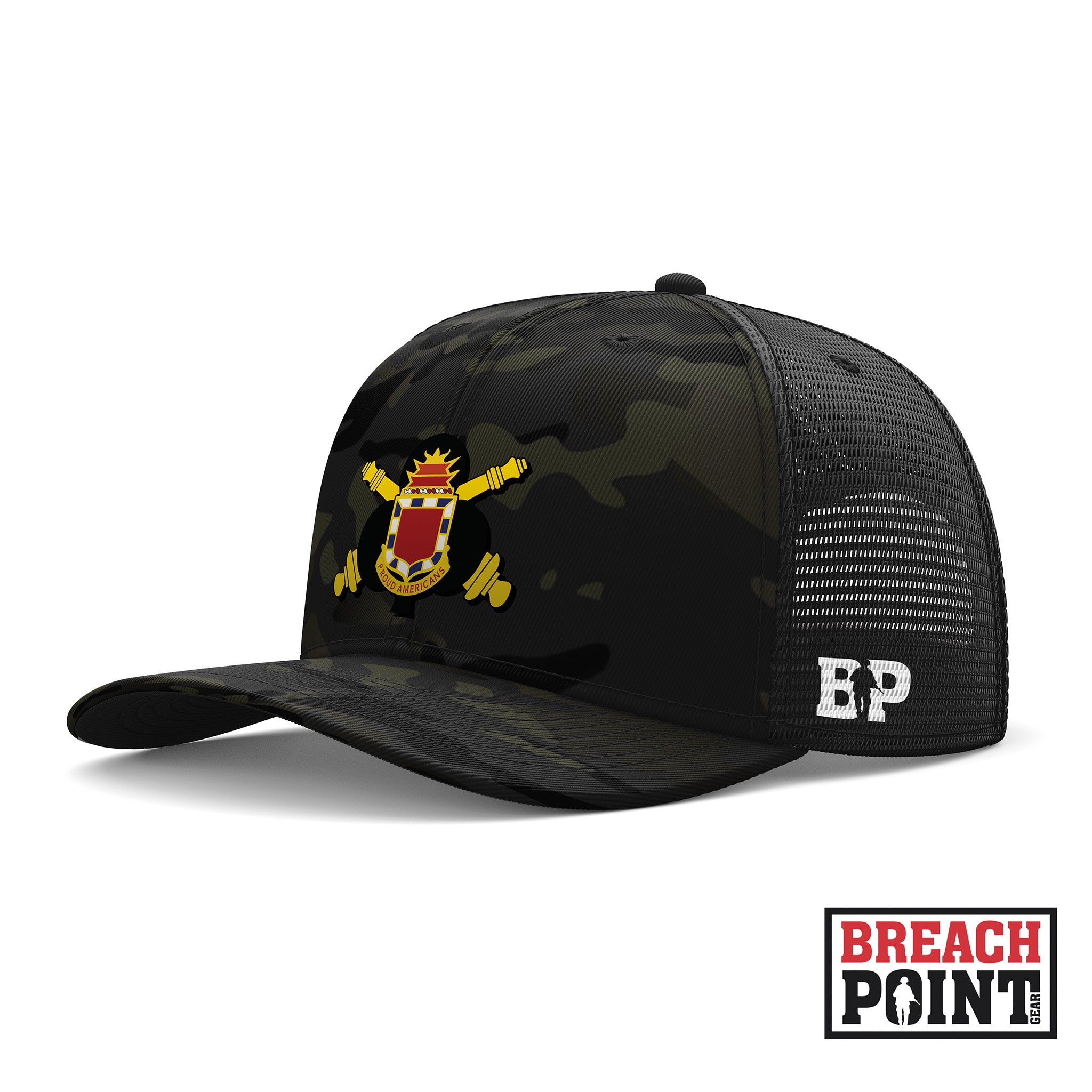 "PROUD AMERICANS" 2-32nd Field Artillery Regiment - Cap