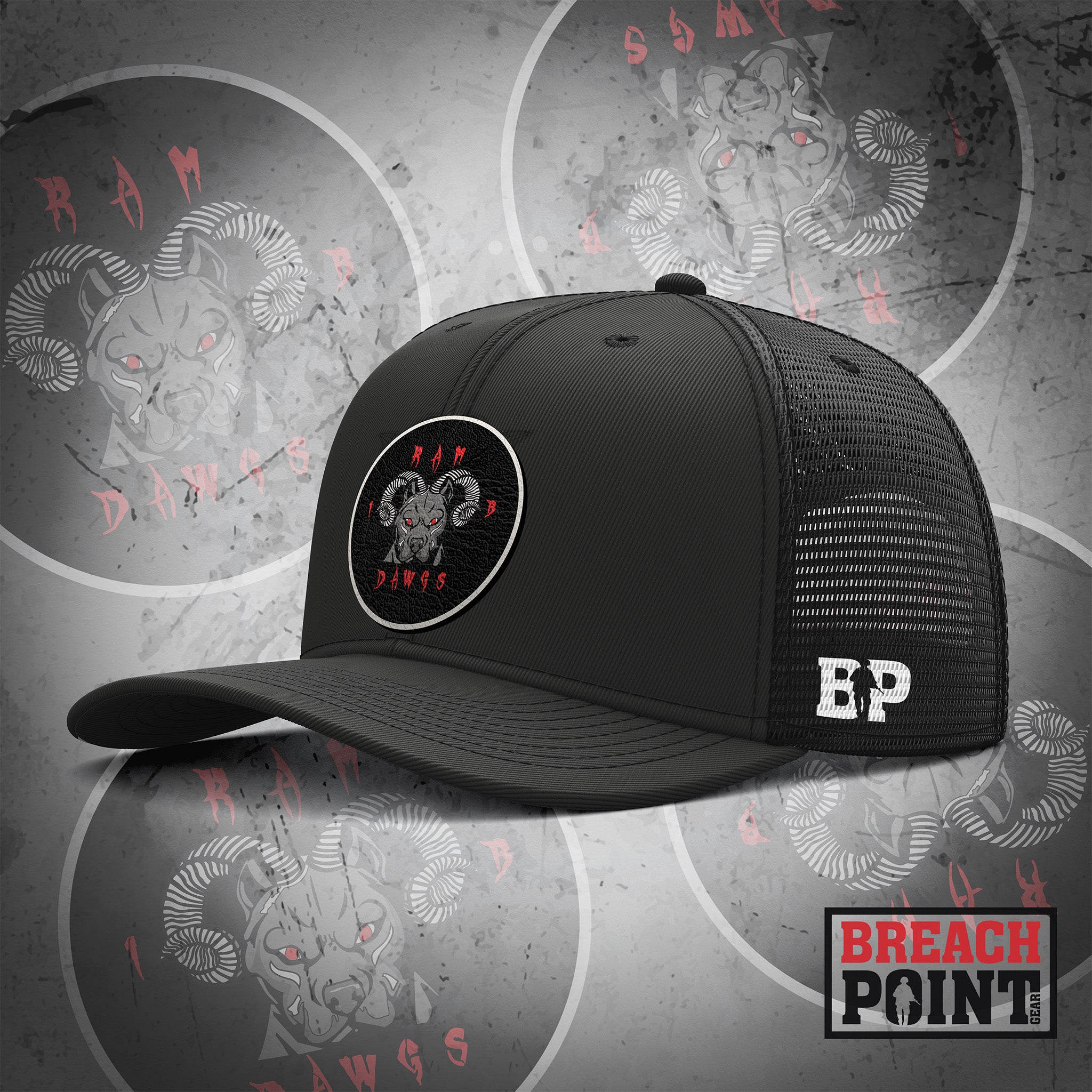 "RAM DAWGS" 1/B/2-327th Infantry Regiment - Cap