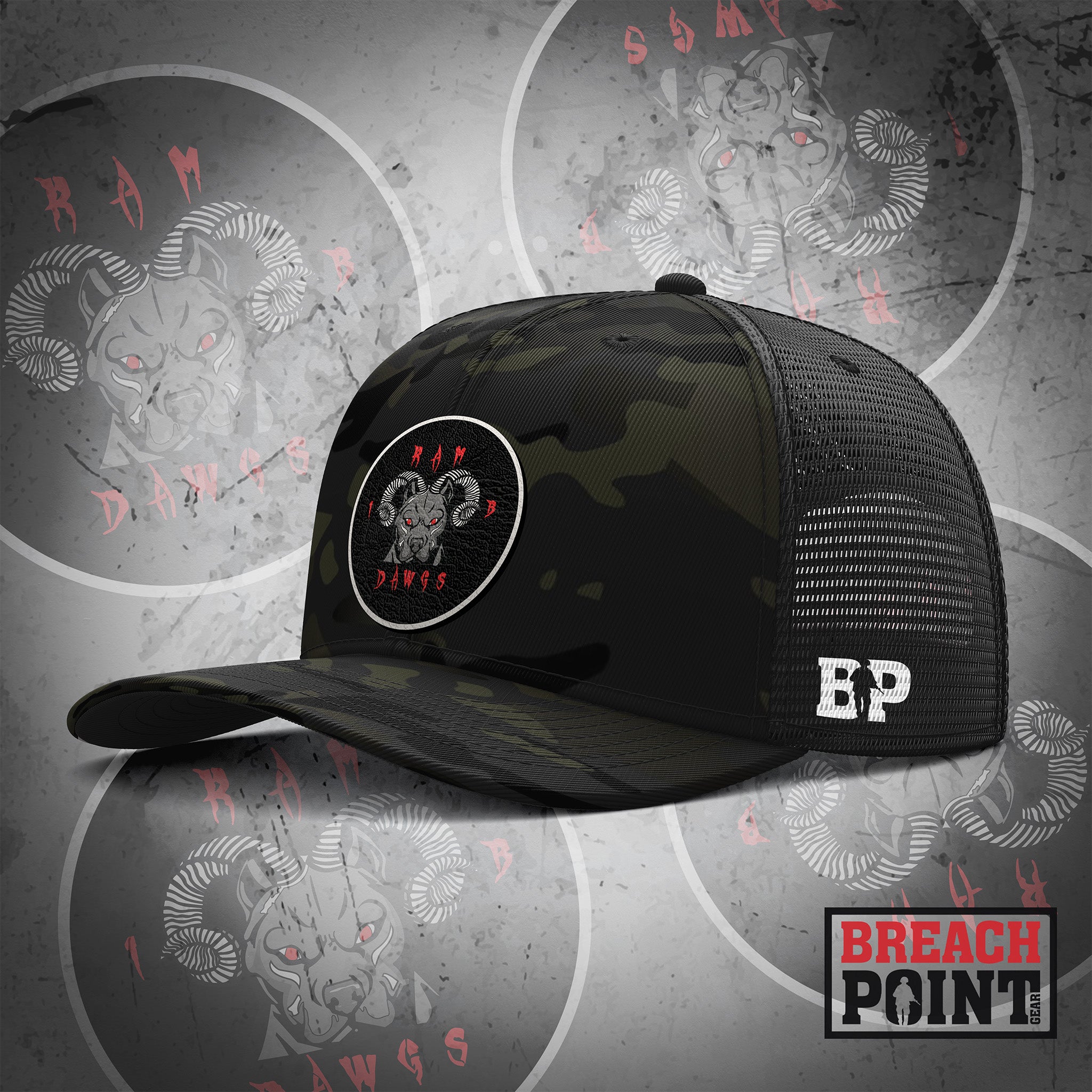 "RAM DAWGS" 1/B/2-327th Infantry Regiment - Cap