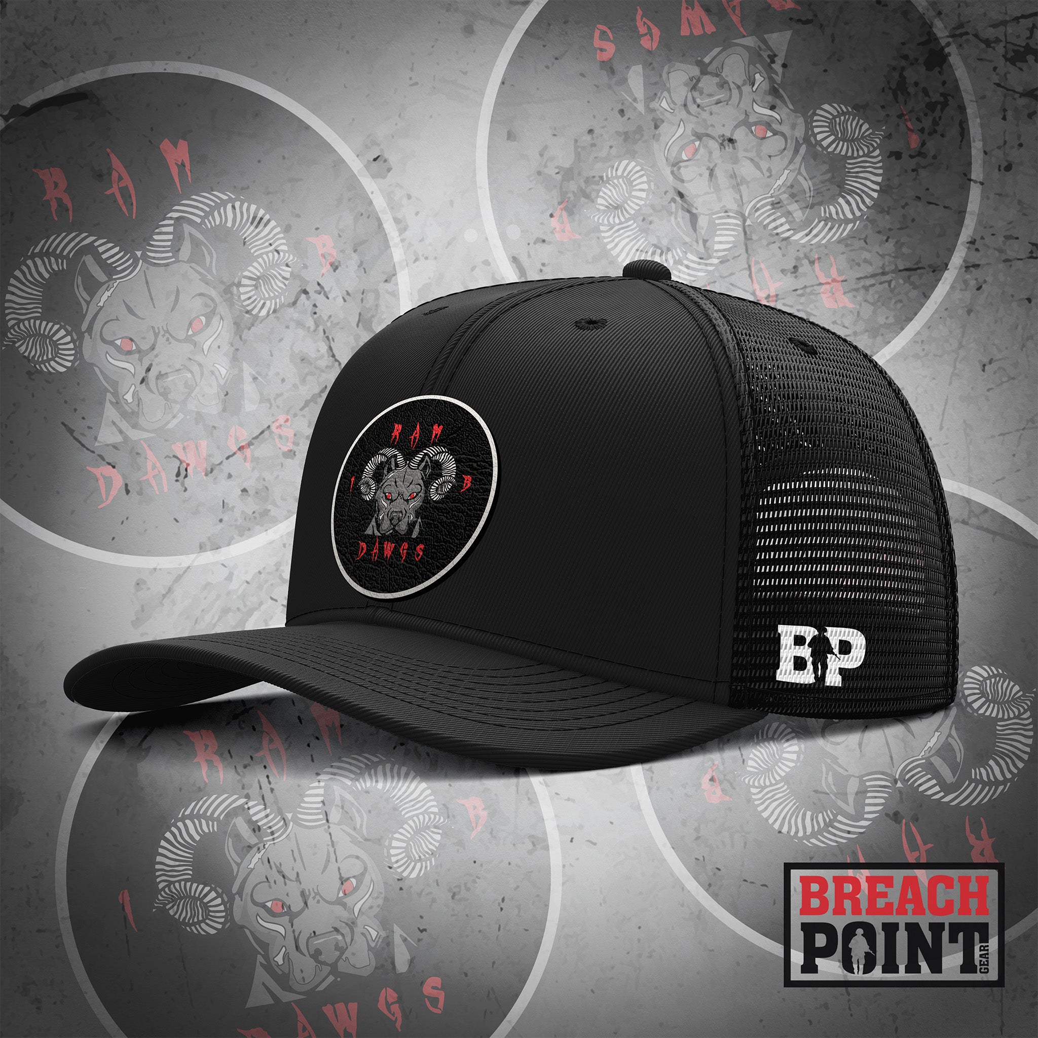 "RAM DAWGS" 1/B/2-327th Infantry Regiment - Cap