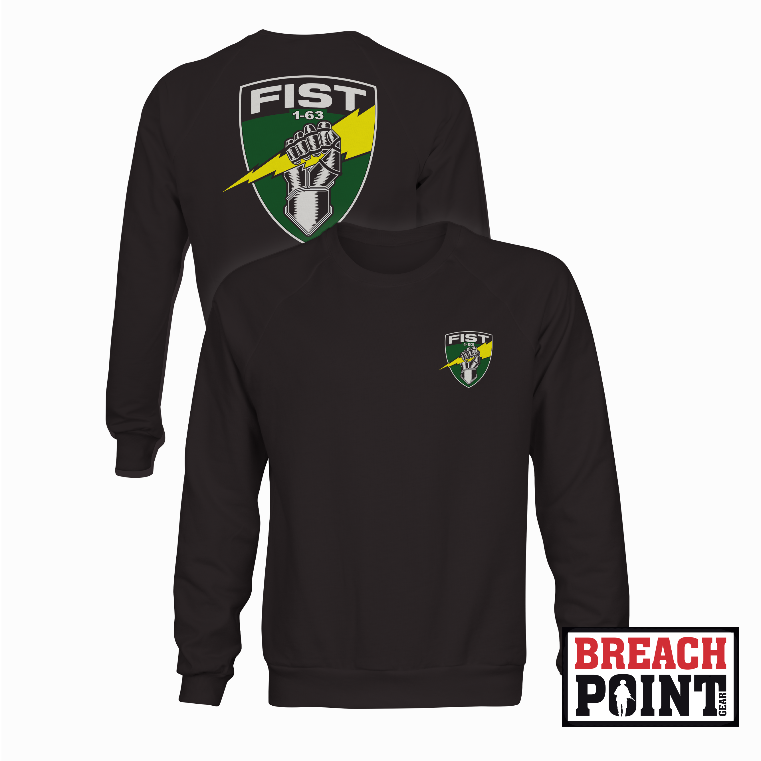 "DRAGON FIST" 1-63rd Armor Regiment - Sweatshirt (B119)
