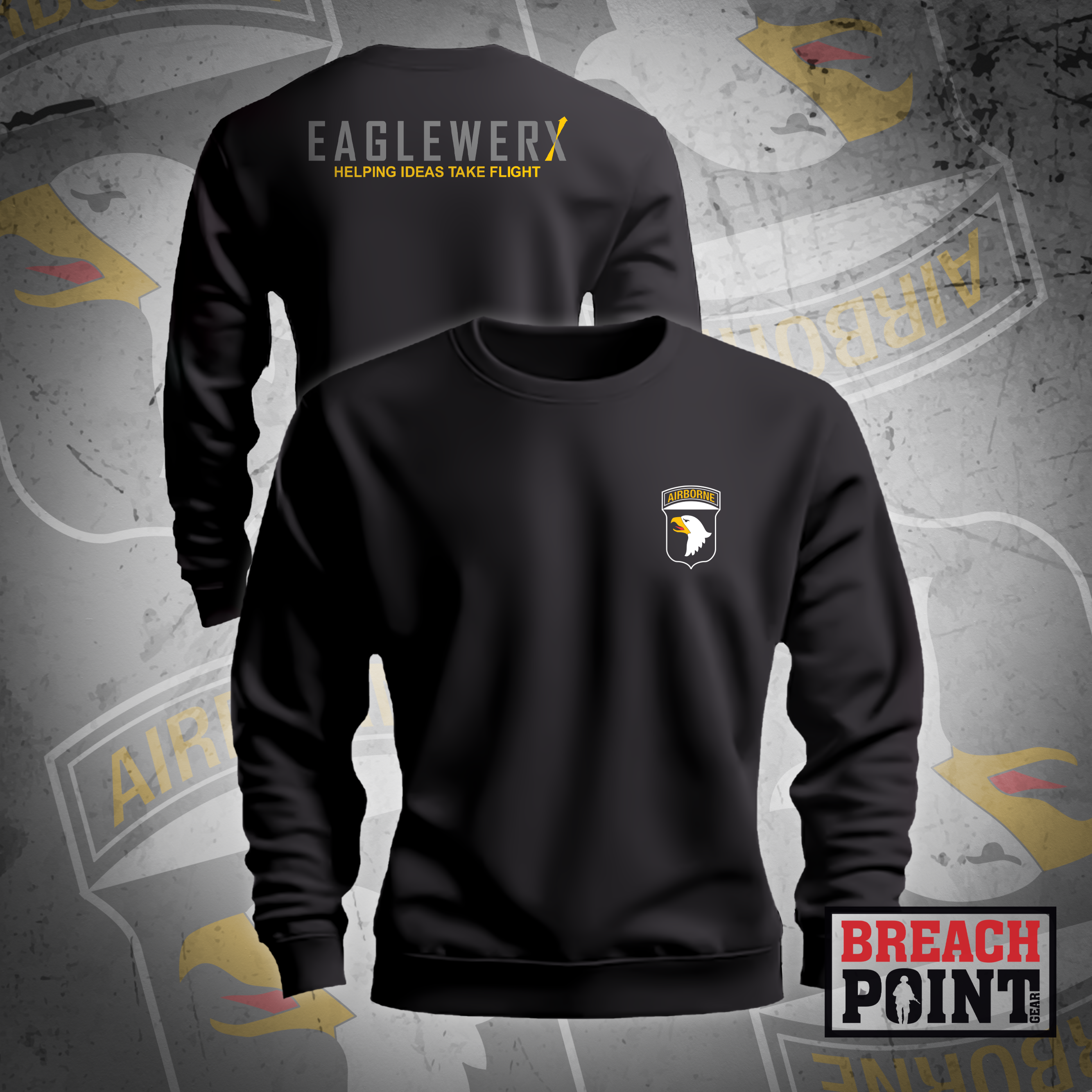 "EAGLEWERX" Fort Campbell - Sweatshirt (1)