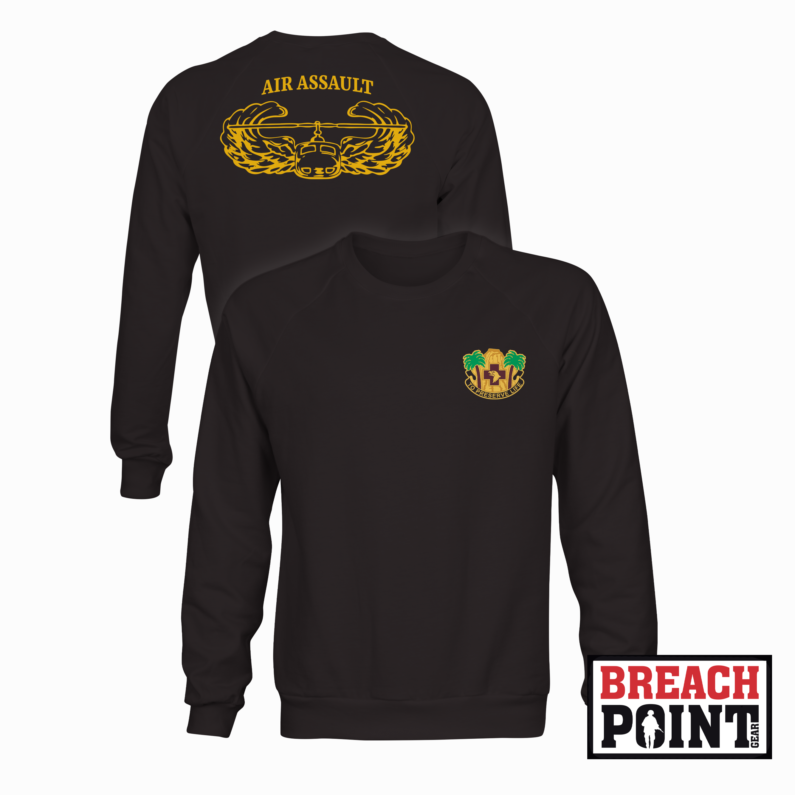 "MEDICS OF DESTINY" 531st Hospital Center - Sweatshirt (B97)