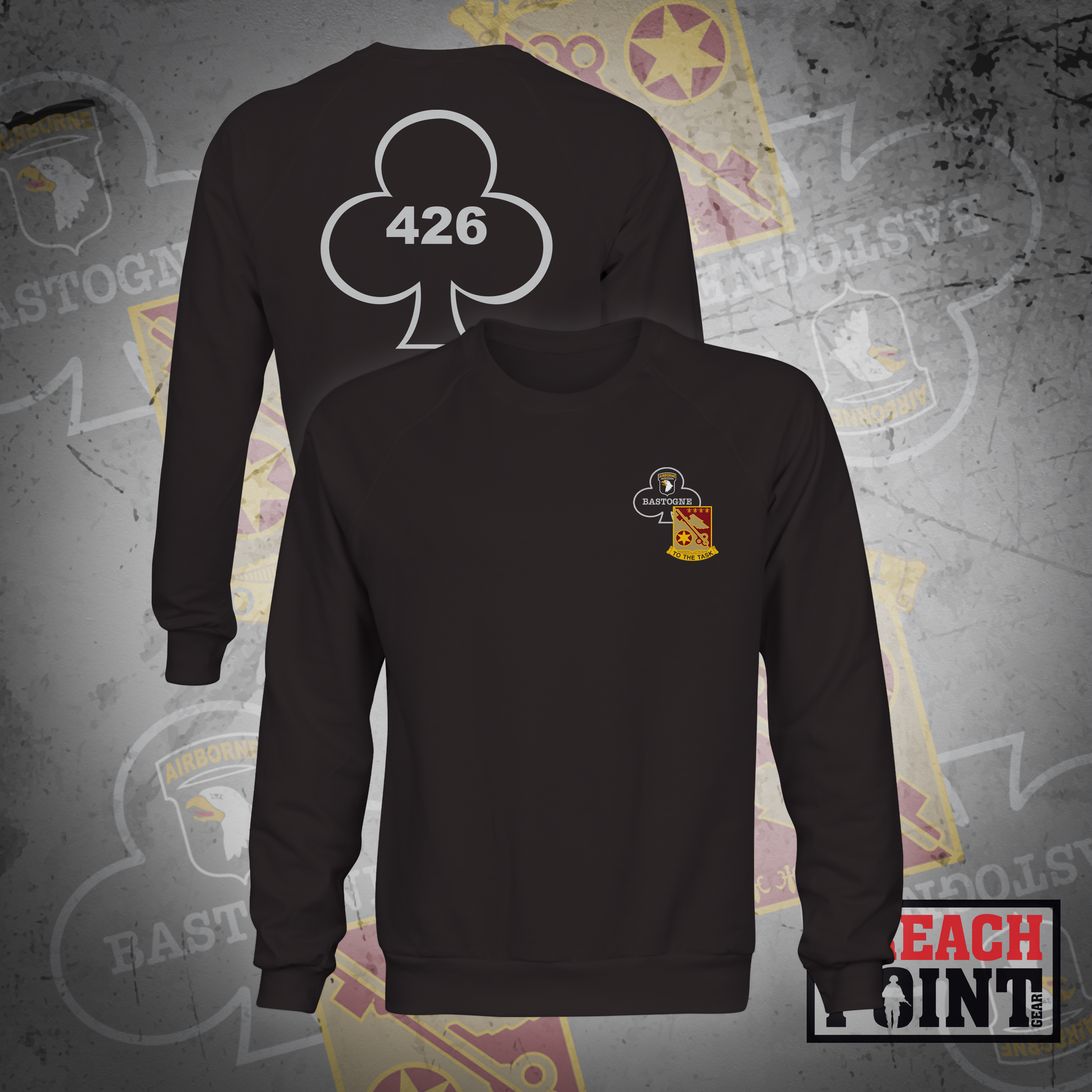 "TASKMASTERS" 426th Light Support Battalion - Sweatshirt (A21)