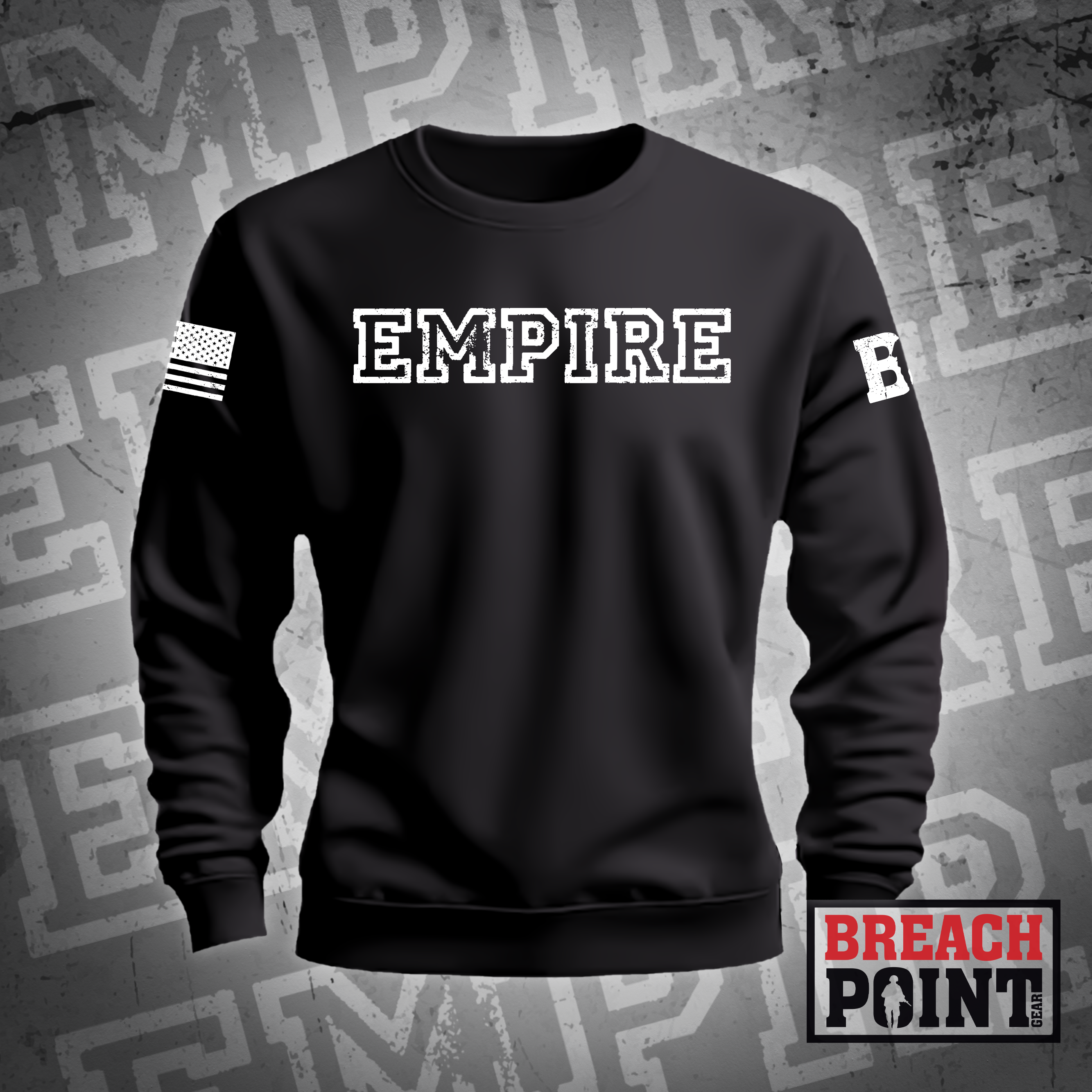 "EMPIRE" 887th Engineer Support Company - Sweatshirt (2)