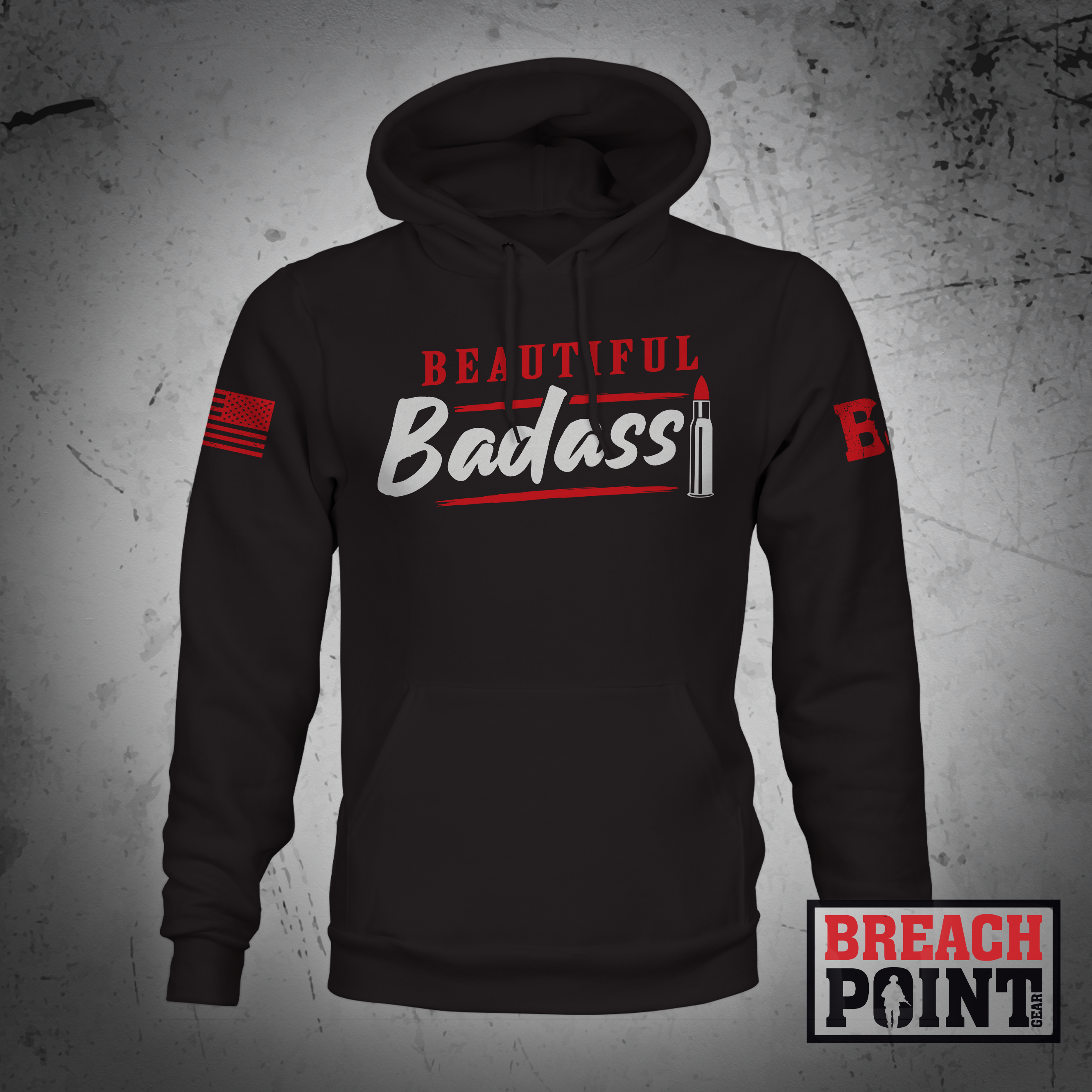 Beautiful Badass - Hoodie