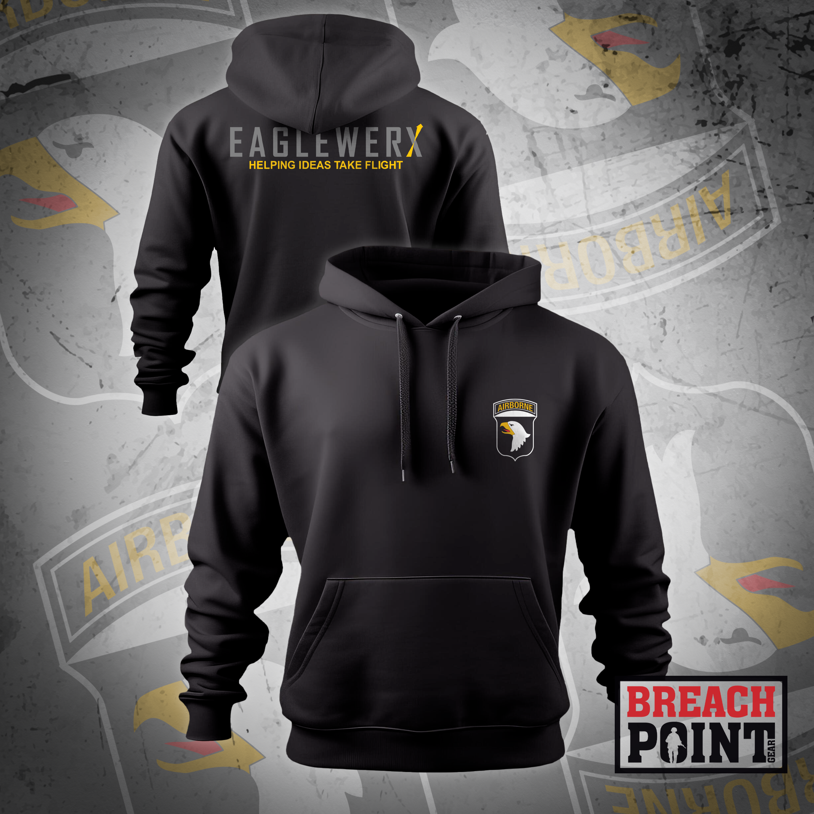 "EAGLEWERX" Fort Campbell - Hoodie (1)