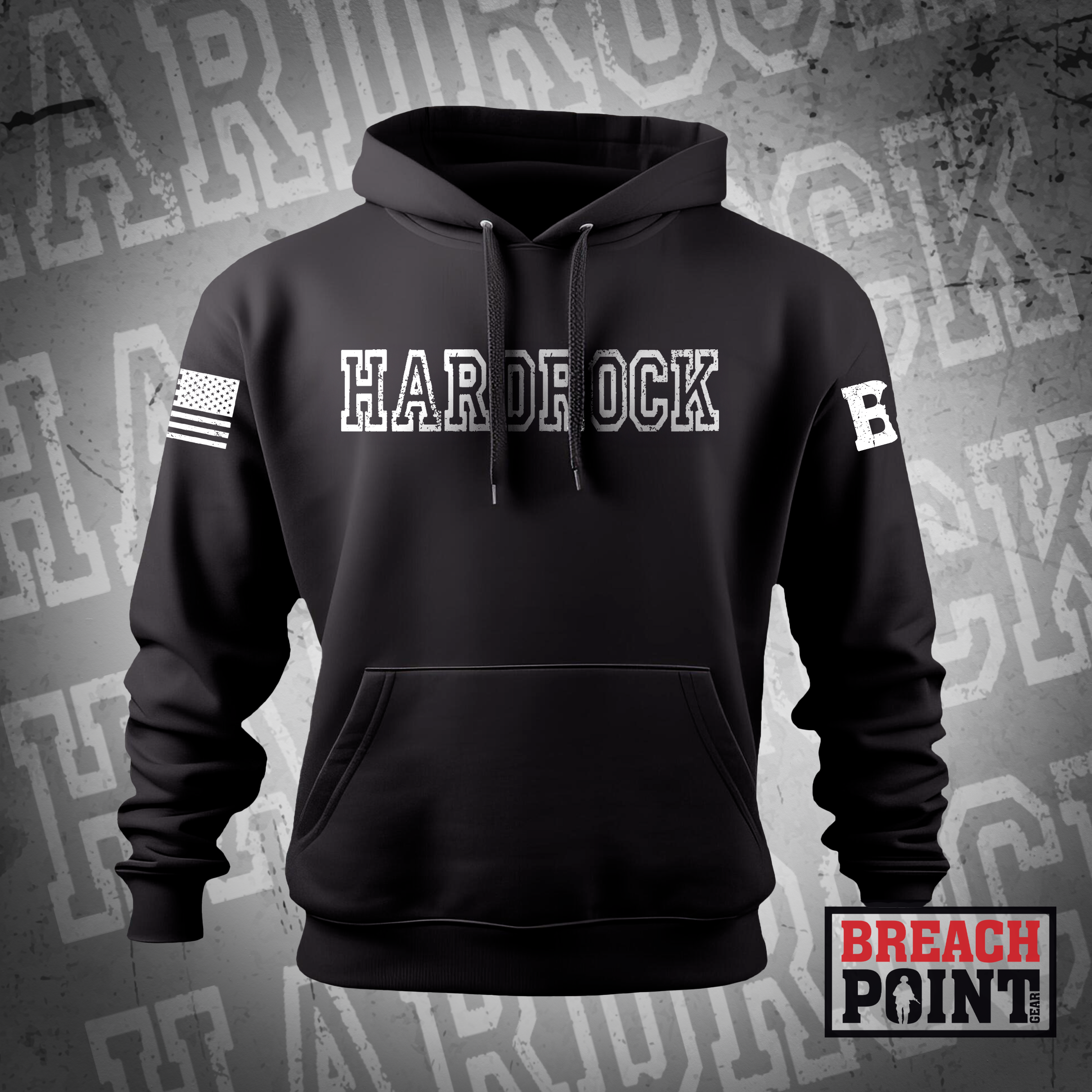 "HARDROCK" A/1-502nd Infantry Regiment - Hoodie (2)
