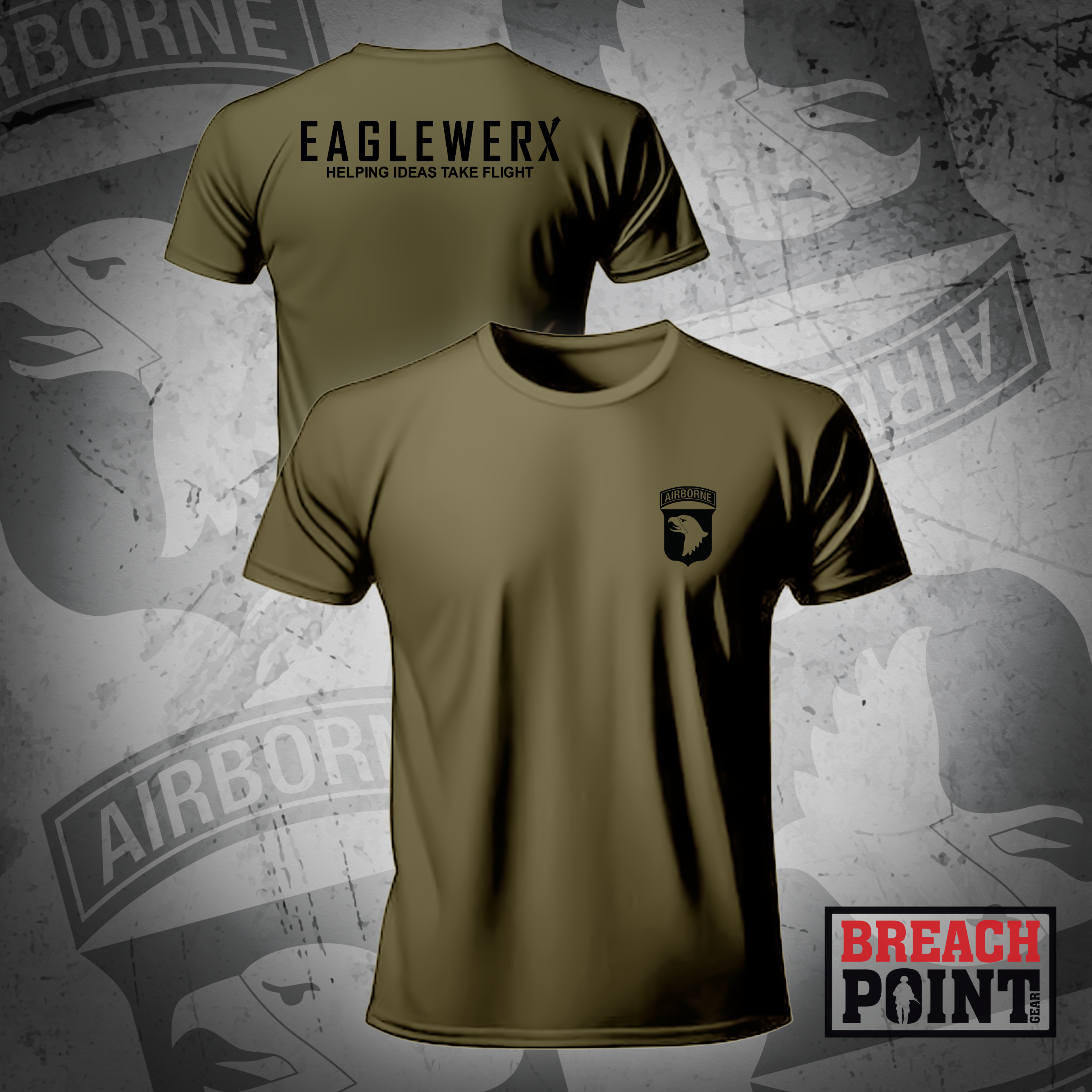 "EAGLEWERX" Fort Campbell - Military Tee (1)