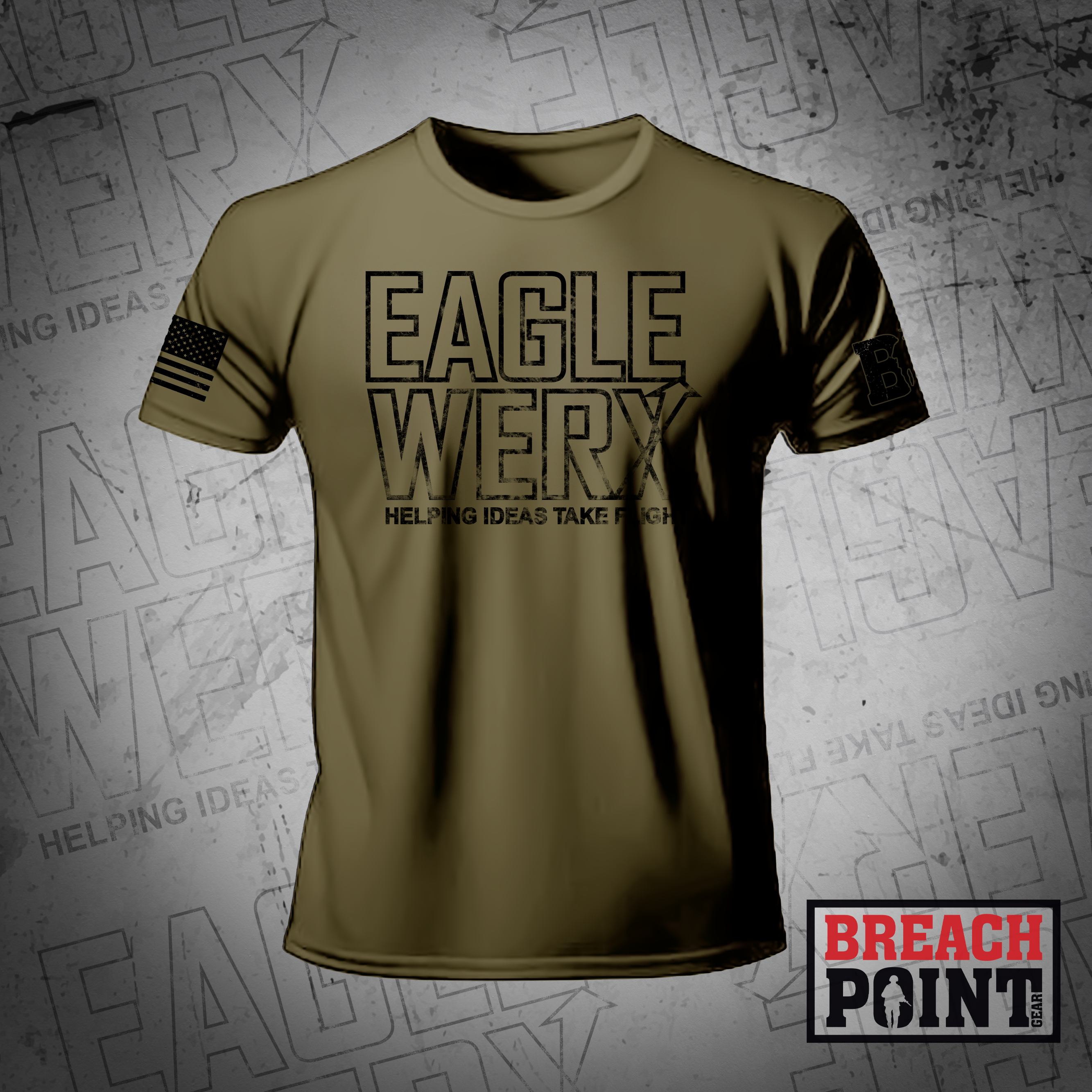 "EAGLEWERX" Fort Campbell - Military Tee (2)