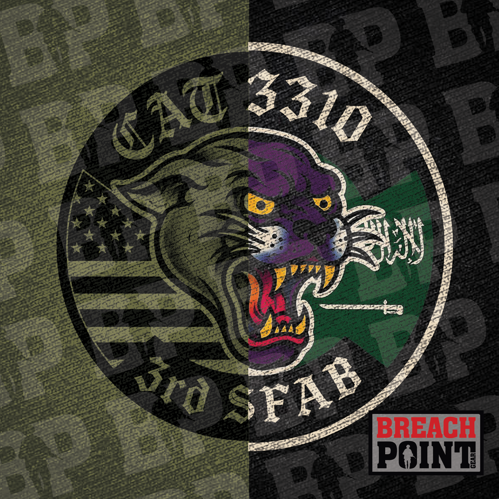 "3310" 3-3rd Security Force Assistance Brigade - Military Tee (B103)