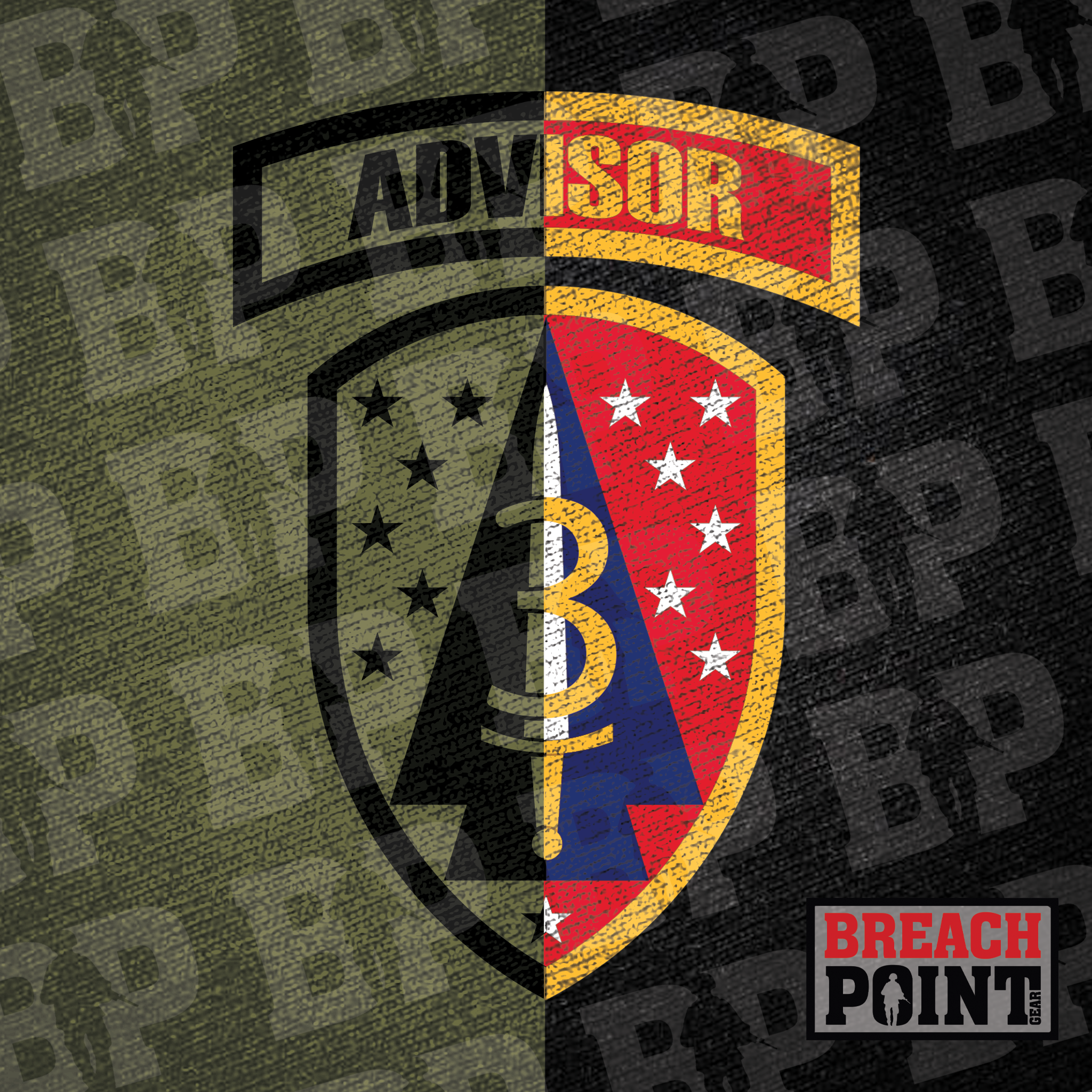 "3310" 3-3rd Security Force Assistance Brigade - Military Tee (B103)