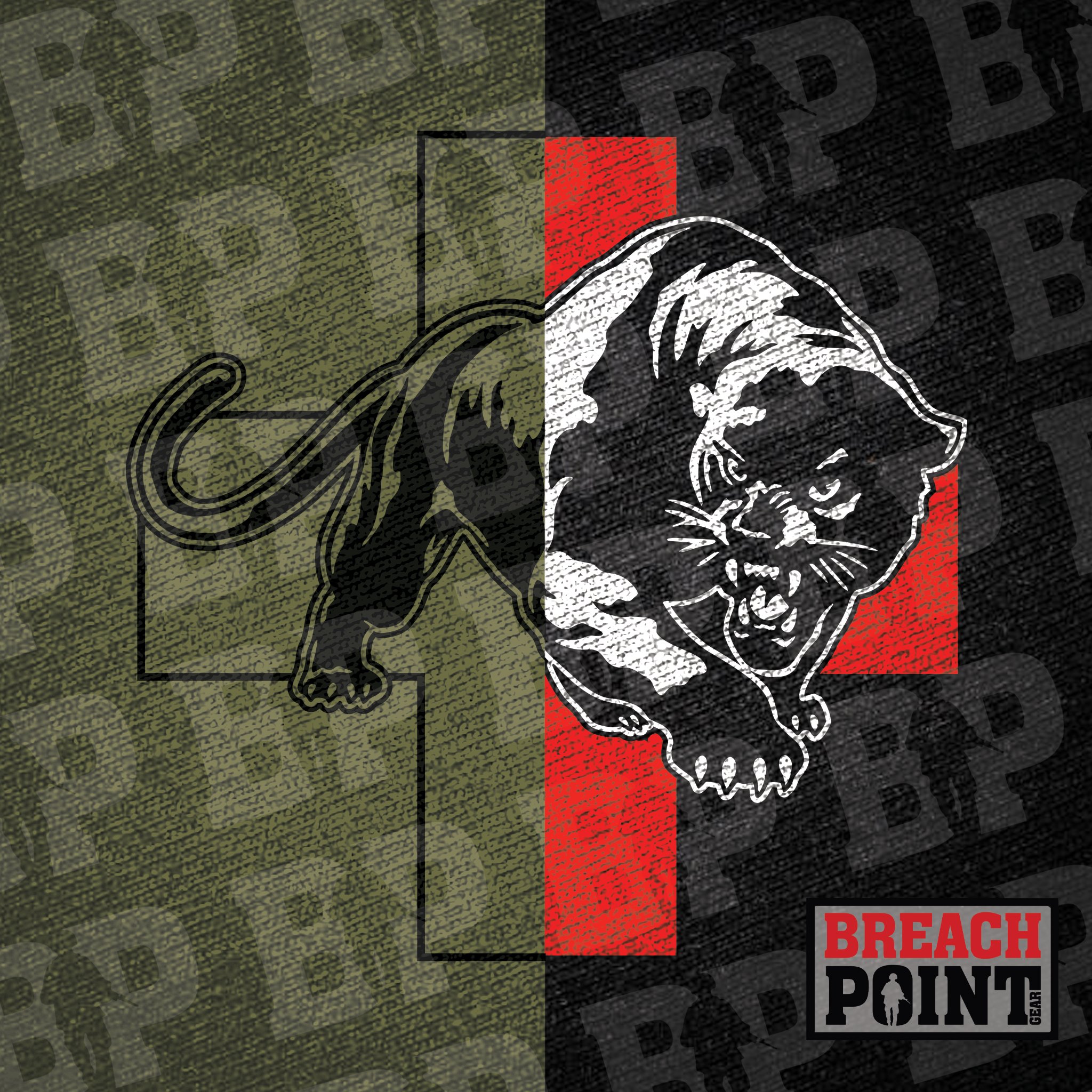 "BATTLE CAT" 61st Medical Detachment (Preventive Medicine) - Military Tee (B120)