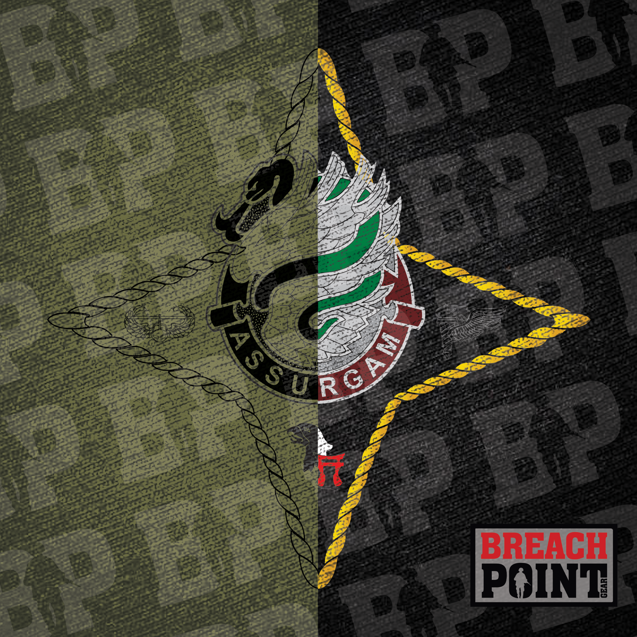 "NOMADS" H CLC/626th Light Support Battalion - Sweatshirt (B65-2)