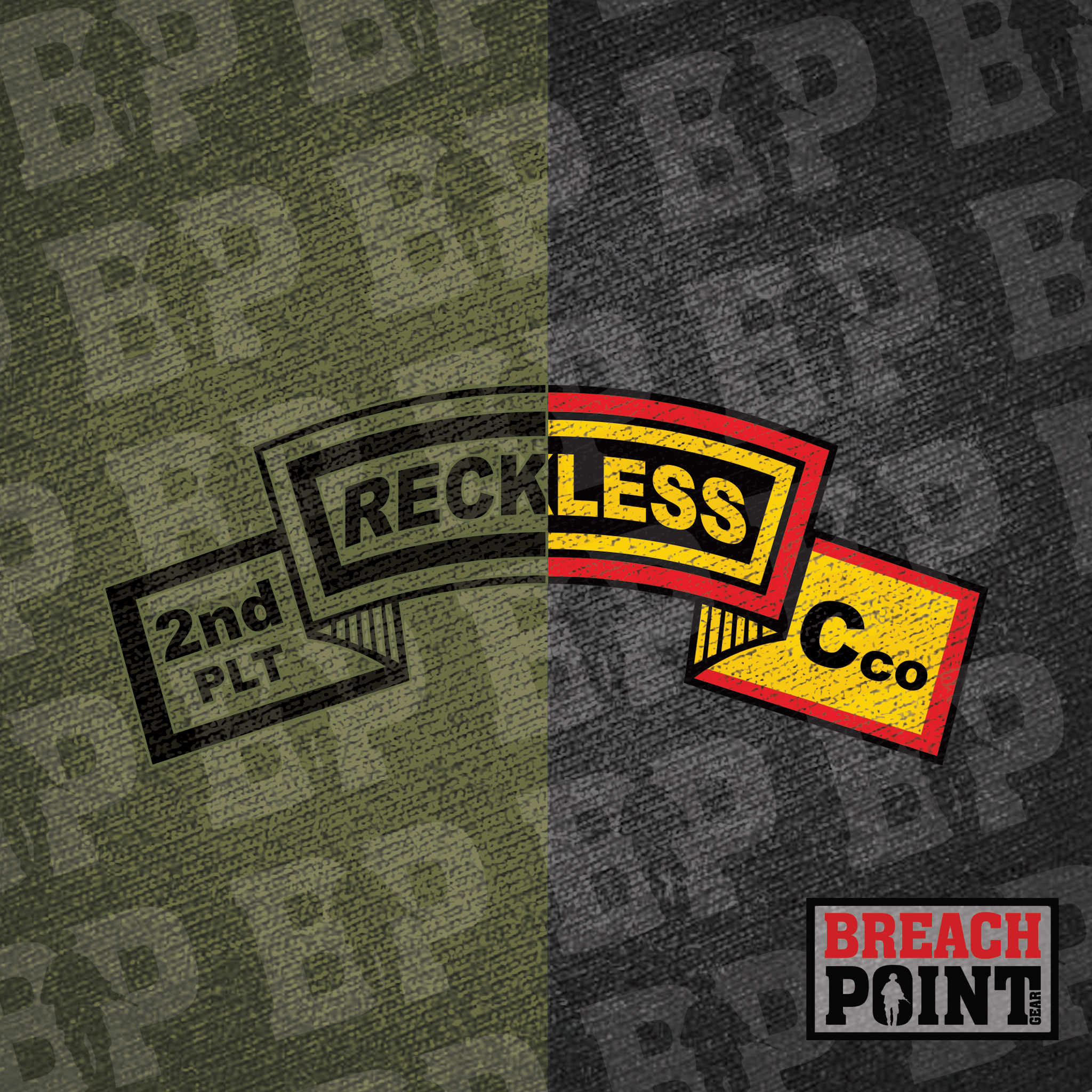 "RECKLESS" 2/C/2-327th Infantry Battalion - Sweatshirt