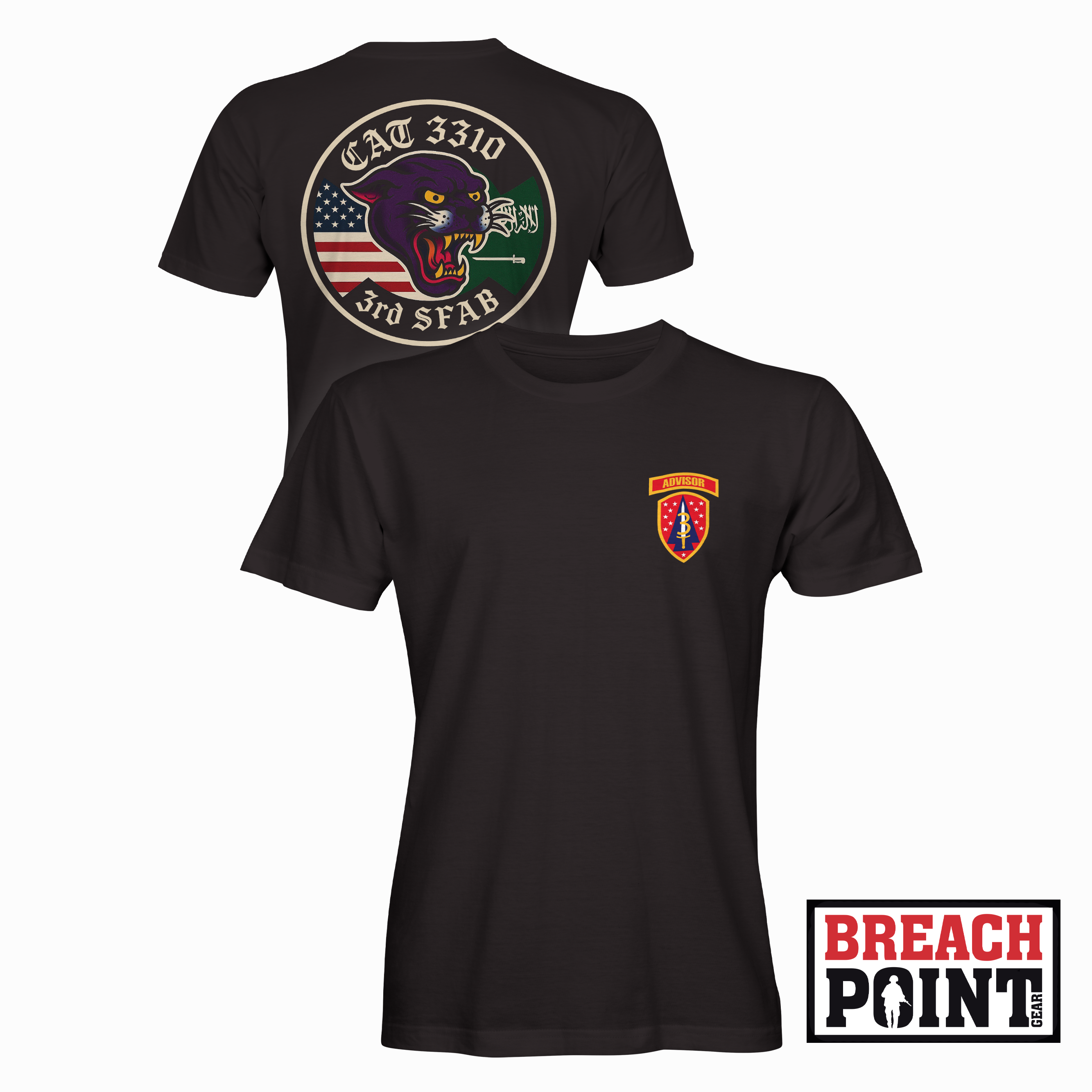 "3310" 3-3rd Security Force Assistance Brigade - T-Shirt (B103)