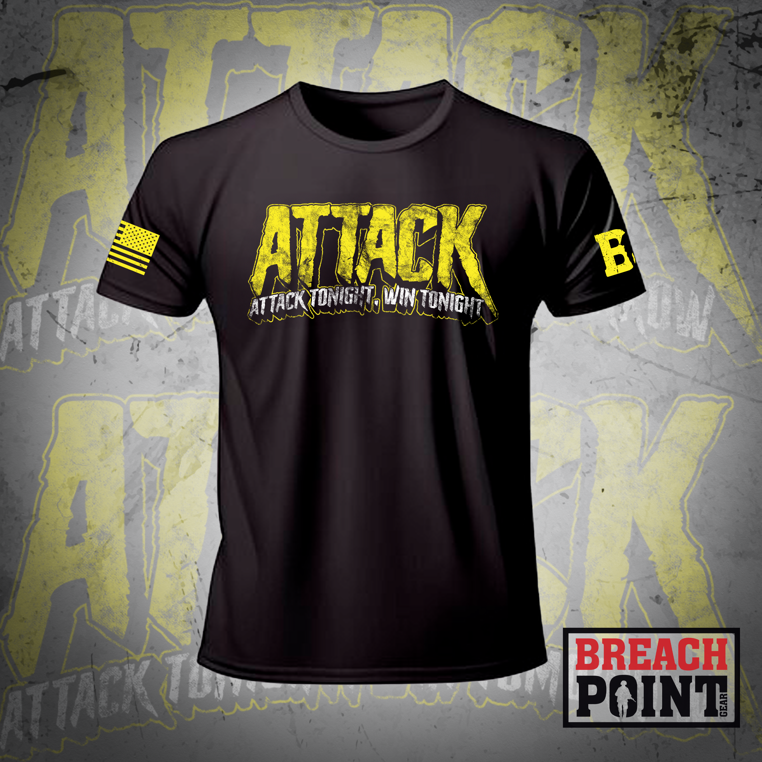 "ATTACK" A/2-502nd Infantry Regiment - T-Shirt (2)
