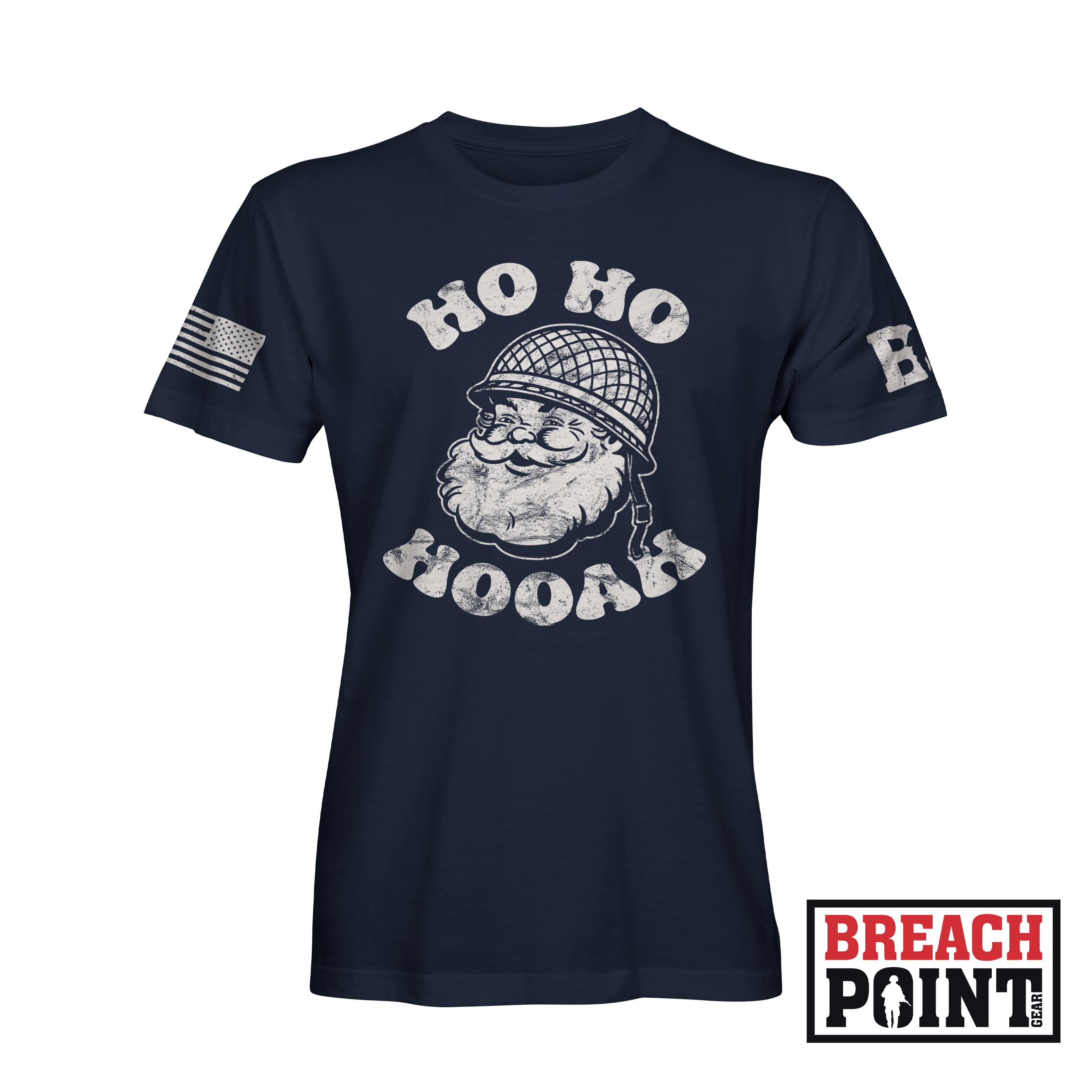 Ho Ho Hooah - T-Shirt (Blue)