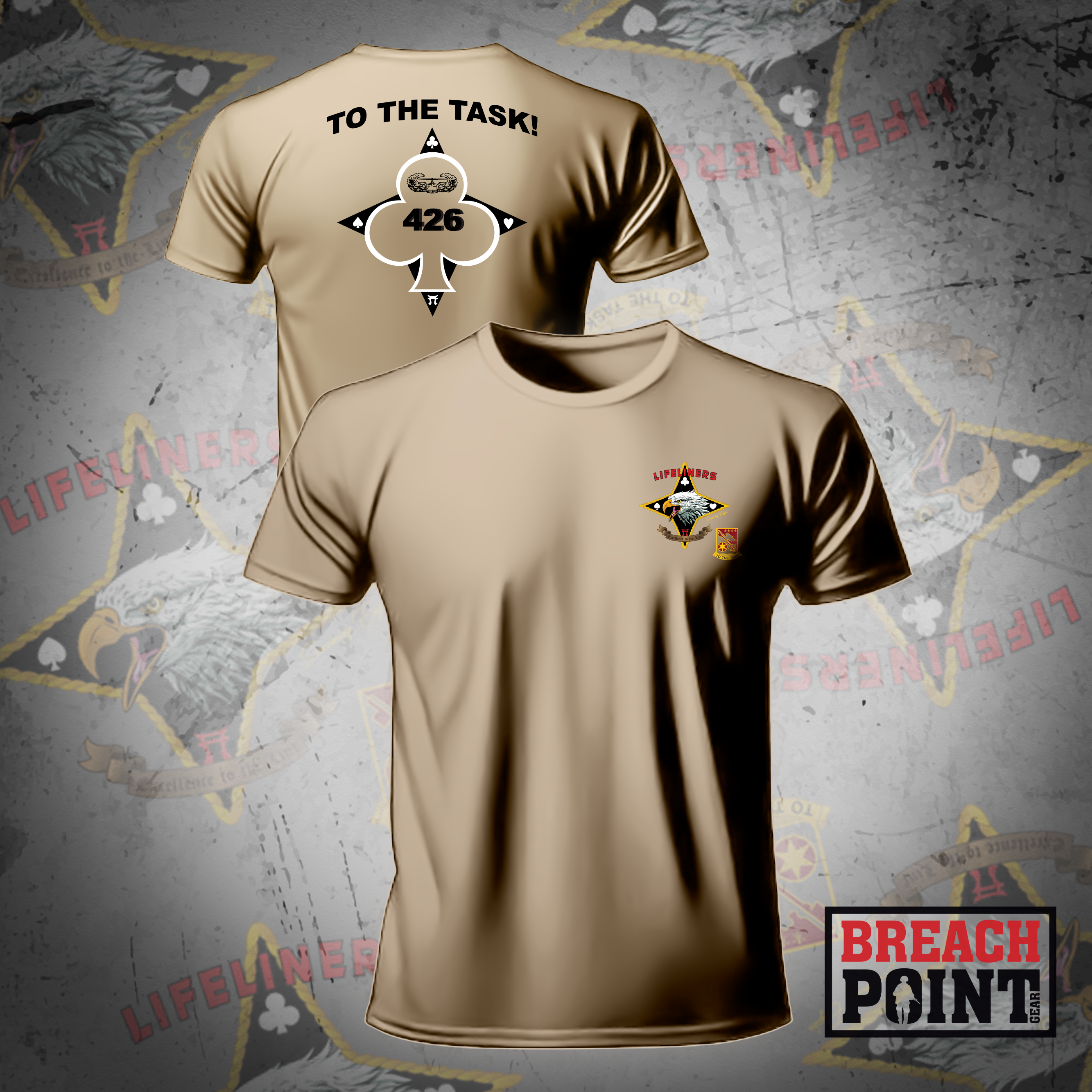 "TASKMASTERS" 426th Light Support Battalion - T-Shirt