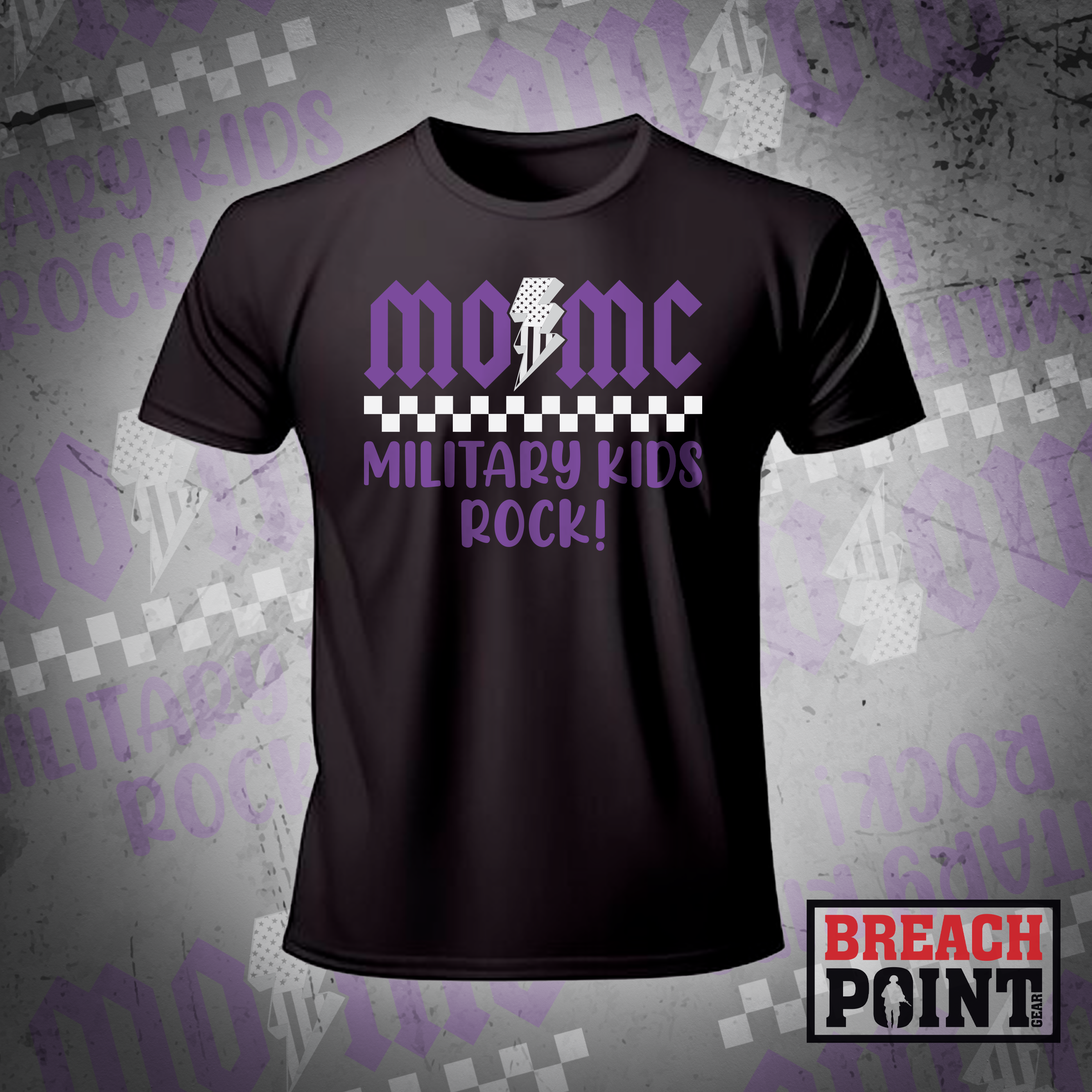 "BARSANTI" 2025 - Month of the Military Child - Cotton