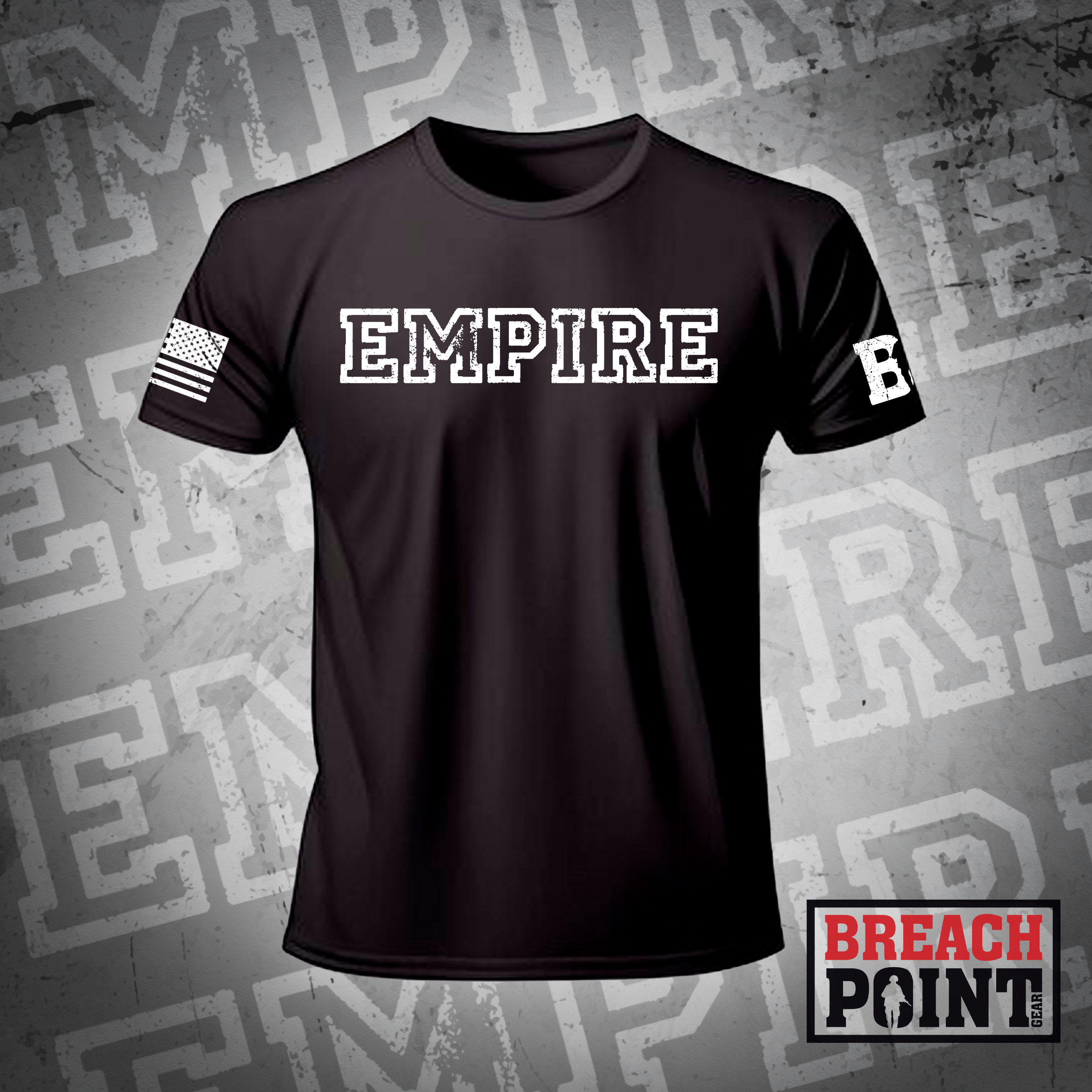 "EMPIRE" 887th Engineer Support Company - T-Shirt (2)