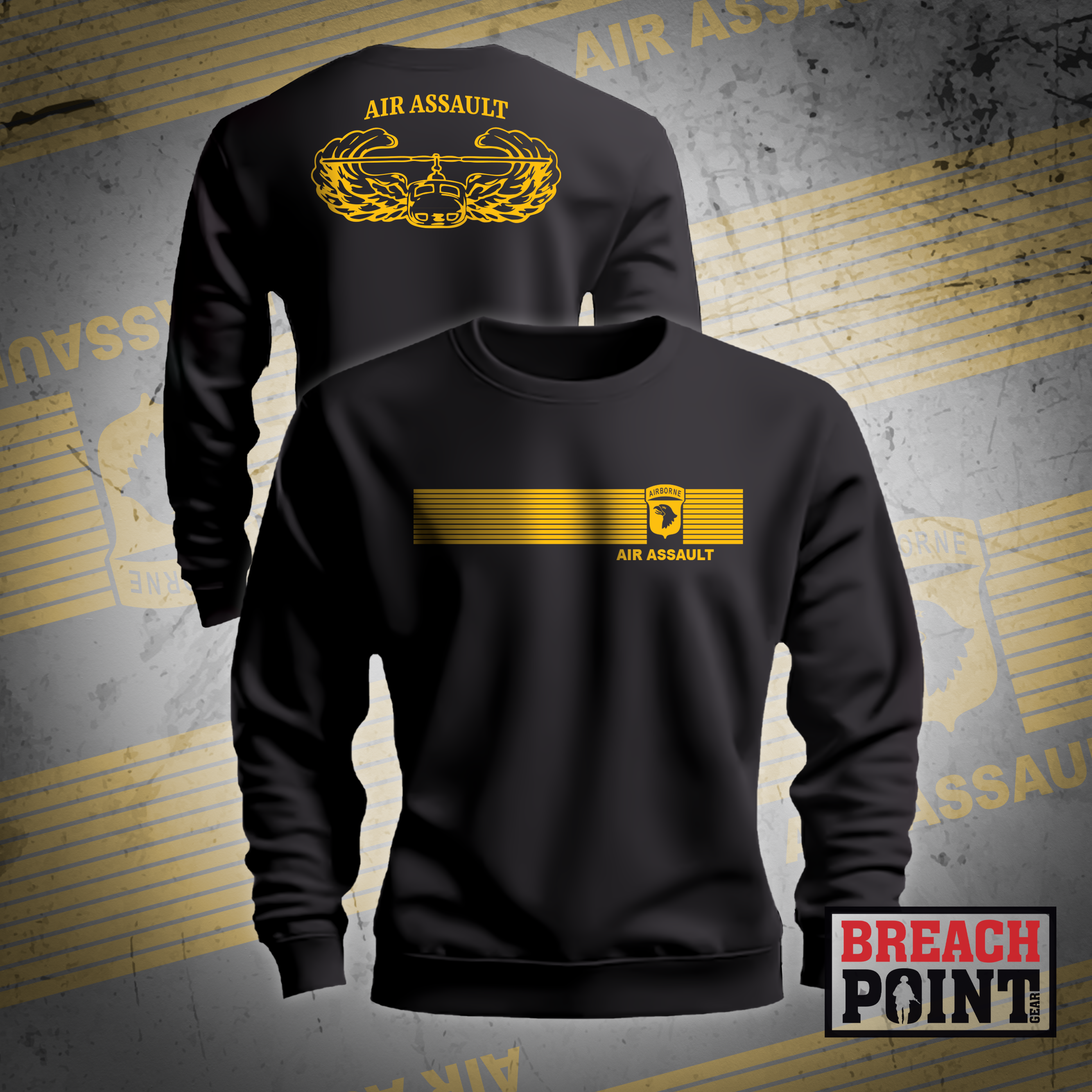 "GLADIATORS" 101 Airborne Division, Headquarters and Headquarters Battalion - Sweatshirt