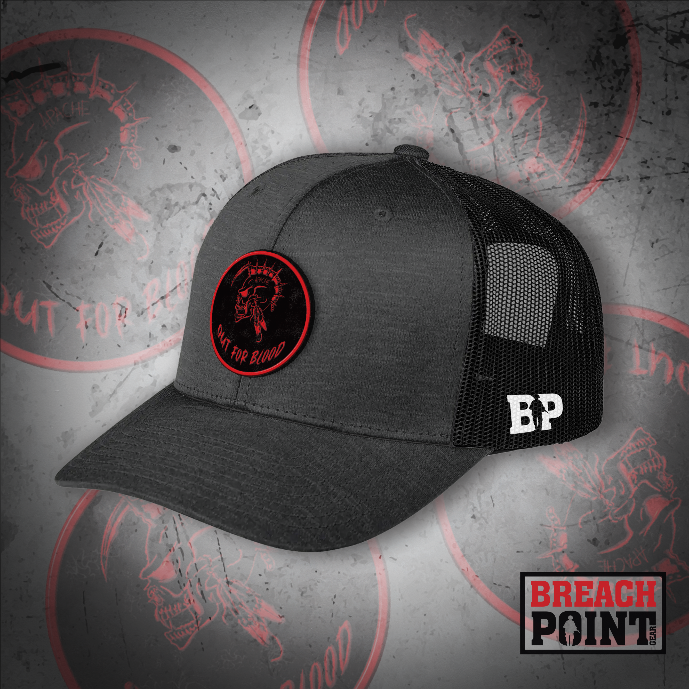 "APACHE" A/1-26th Infantry Regiment - Cap