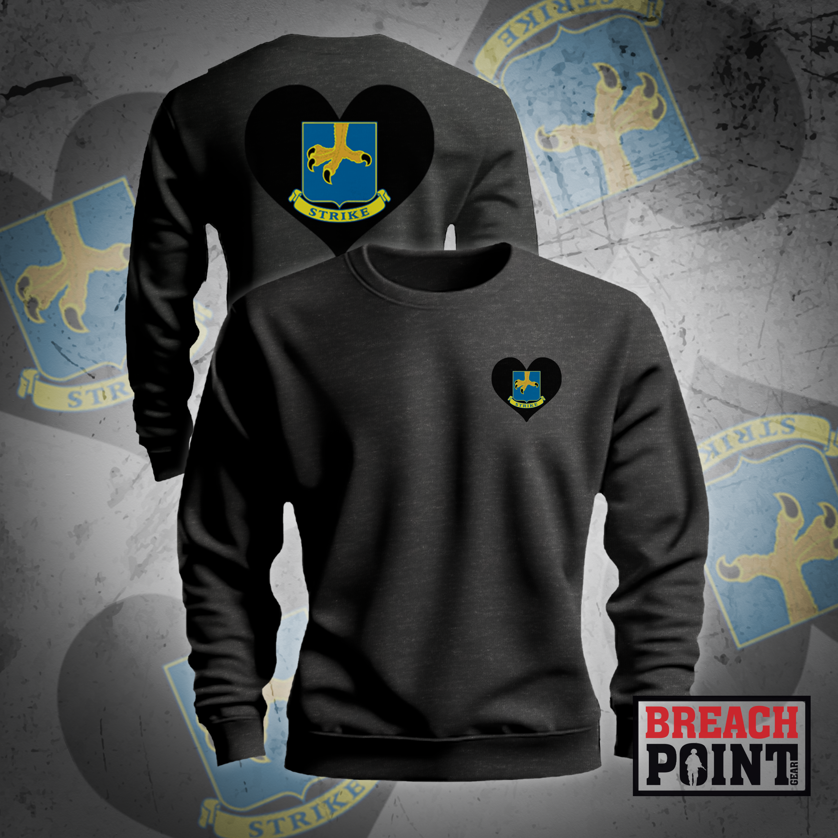 "STRIKE" HQs, 2BCT, 101st ABN - Sweatshirt