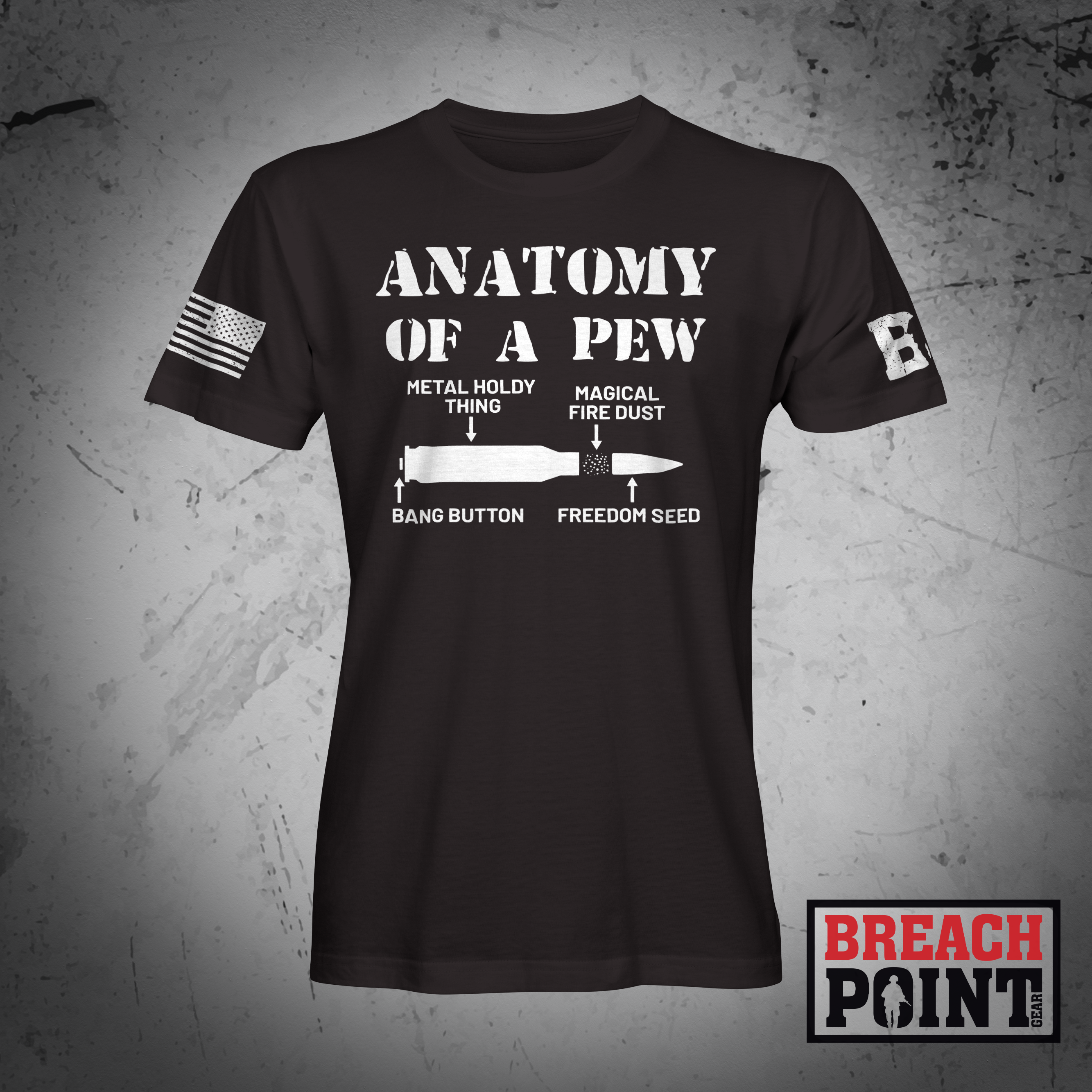 Anatomy of a Pew - T-Shirt