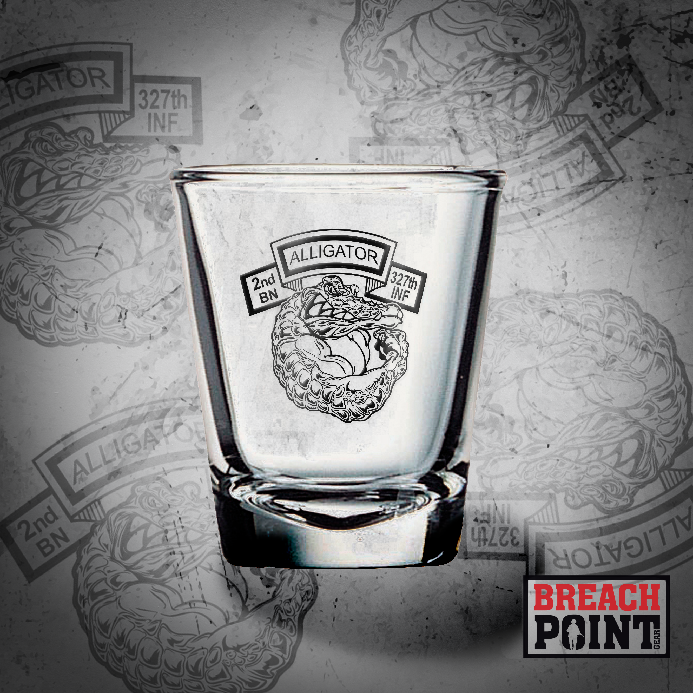 "GATOR" A/2-327th Infantry - Drinkware