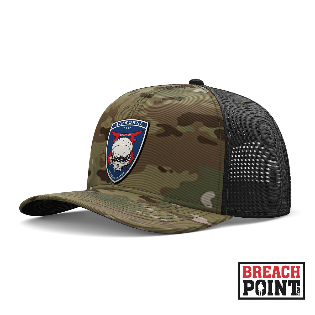 "CRUSHER" C/1-187th Infantry Regiment - Cap