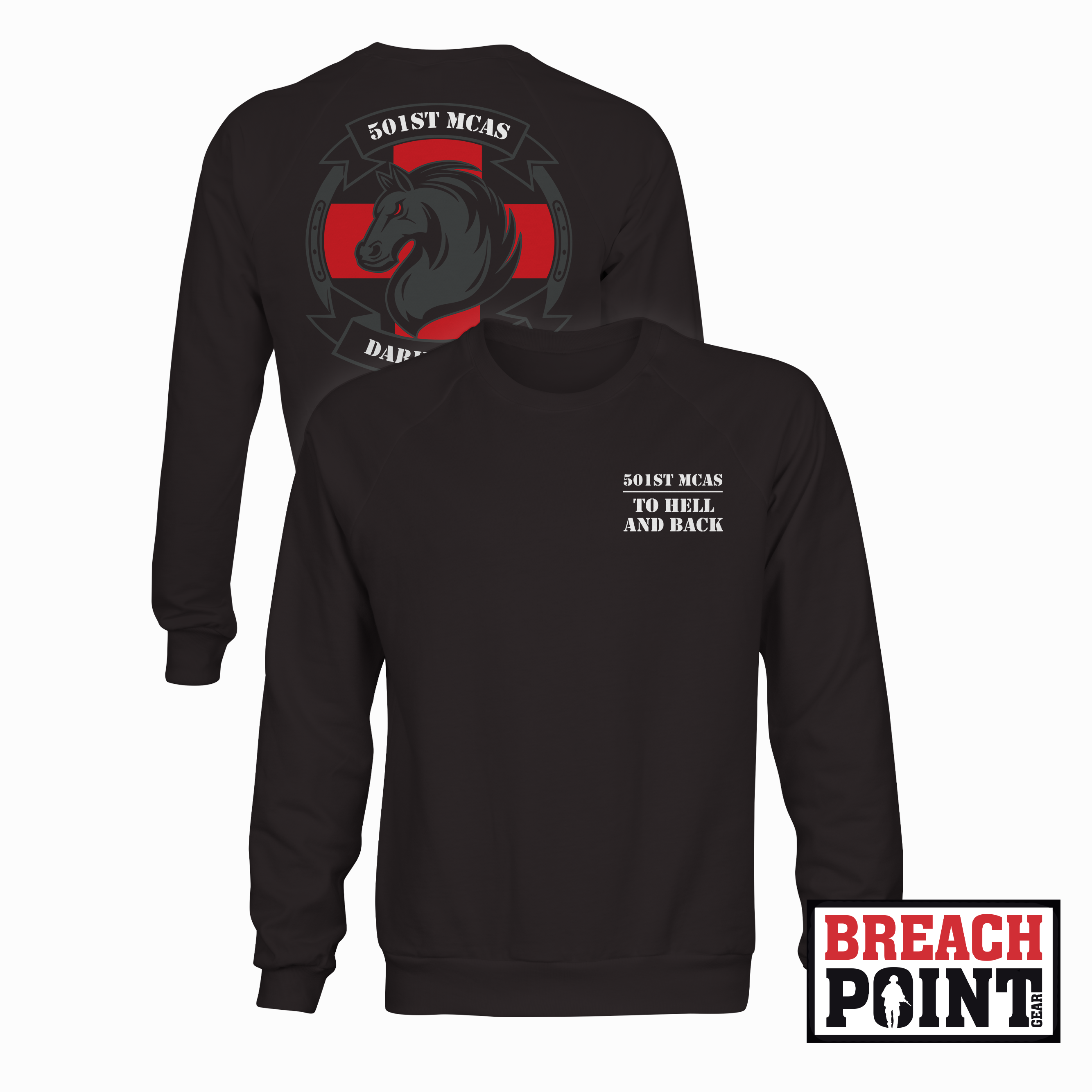 "DARK HORSE" 501st Medical Company Area Support - Sweatshirt (B157)