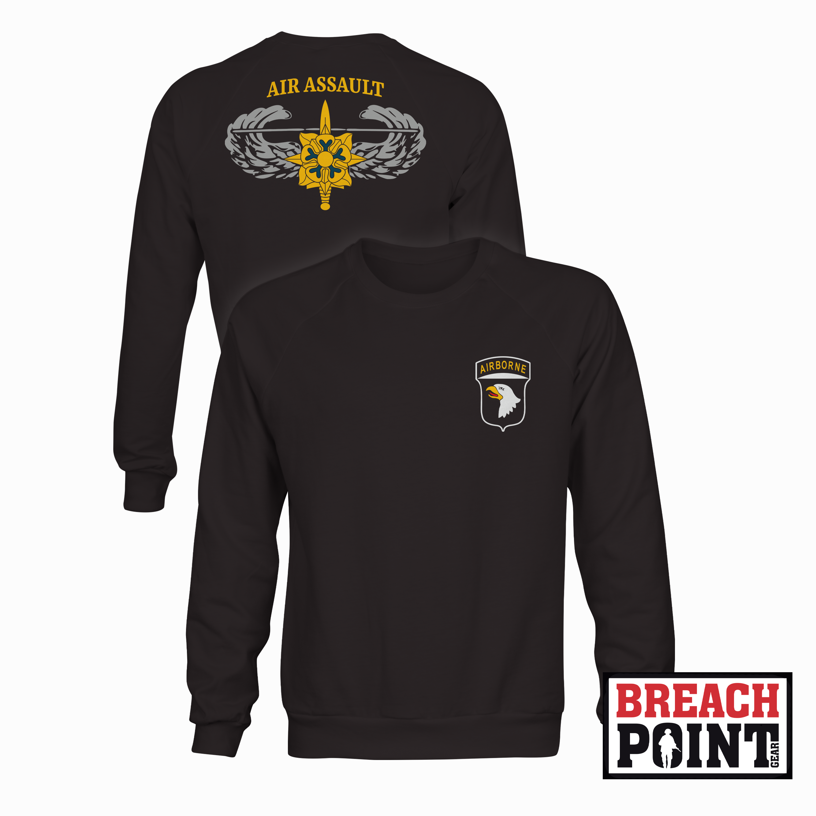 "EYES OF THE EAGLE G2/101 Airborne Division, Headquarters and Headquarters Battalion - Sweatshirt (B143)