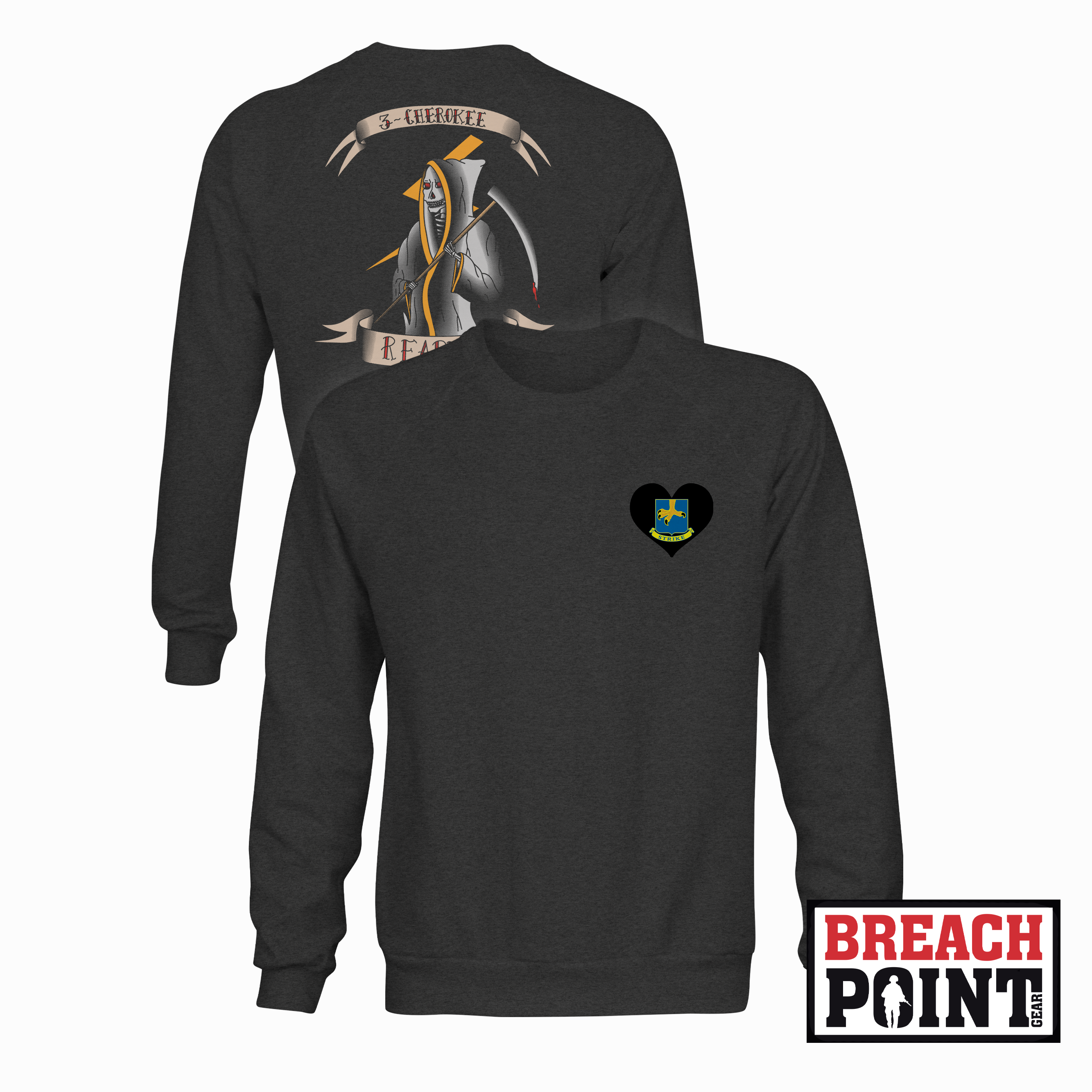 "REAPERS" 3/C/1-26th Infantry Regiment - Sweatshirt (B164-1)