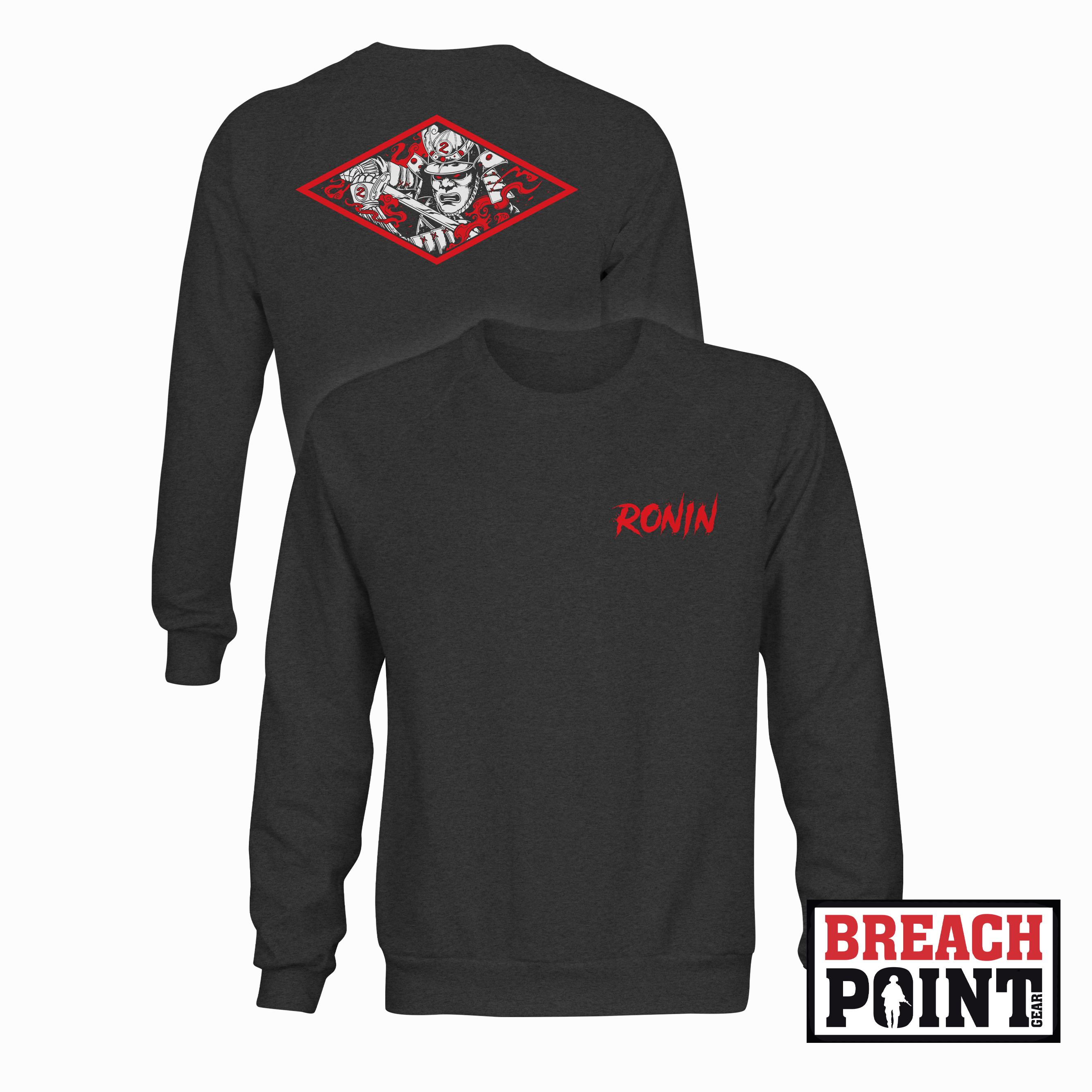 "RONIN" 2/B/1-26th Infantry Regiment - Sweatshirt (B149)