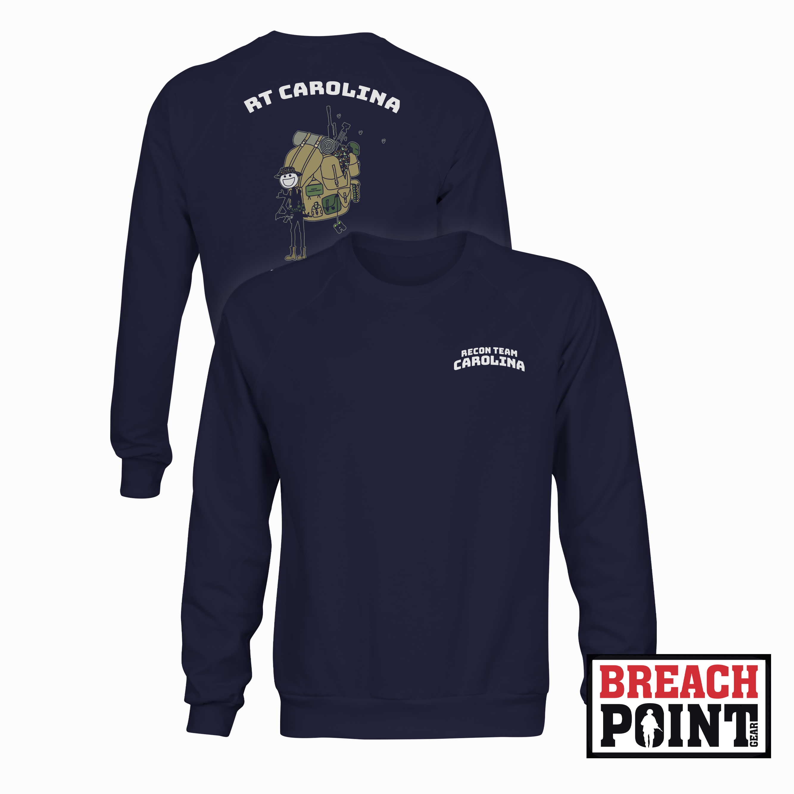 "RT CAROLINA" 2/MFRC/3rd Mobile Brigade Combat Team - Sweatshirt (B155)