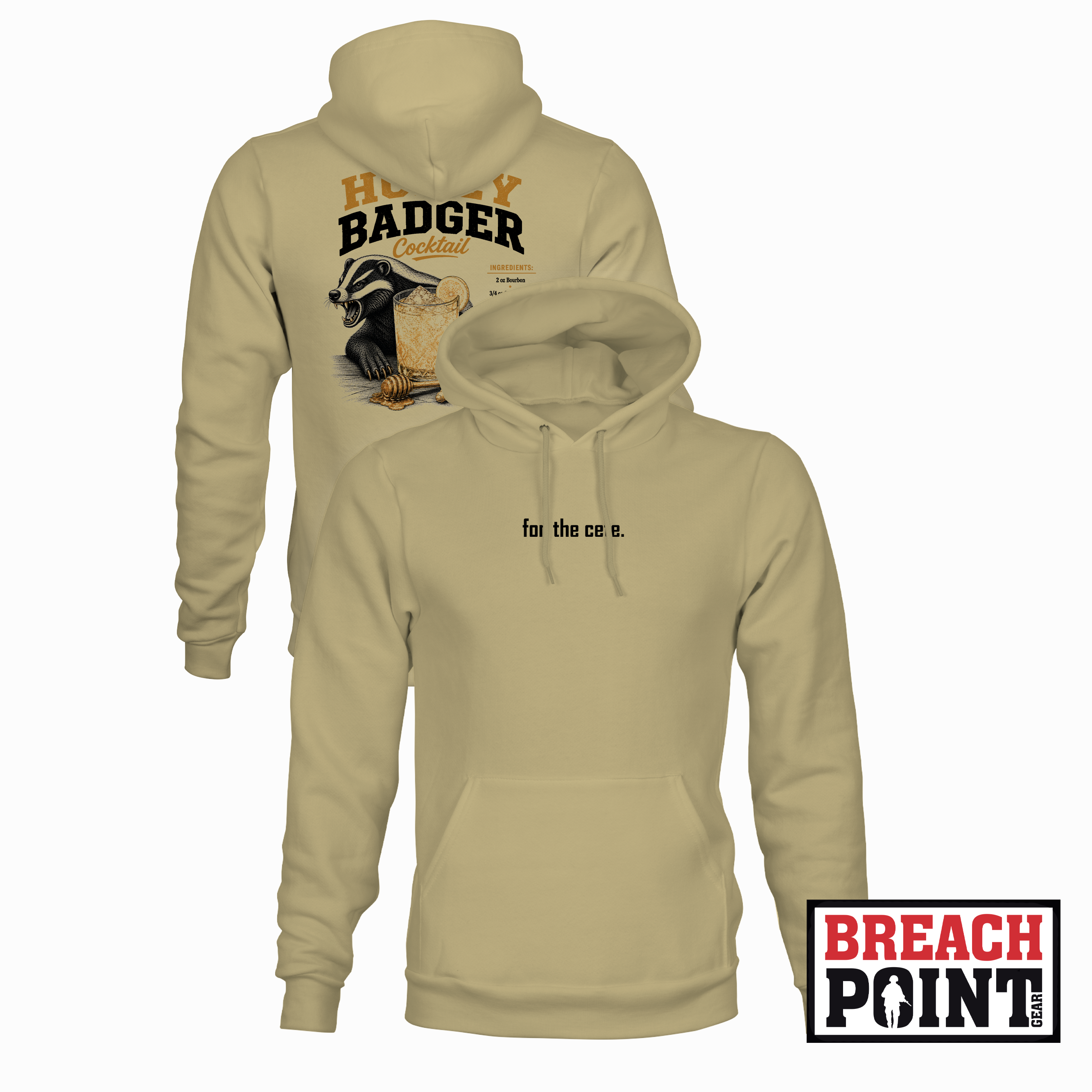 "BADGERS" B/302nd Intelligence and Electronic Warfare Battalion - Hoodie (B152-5)