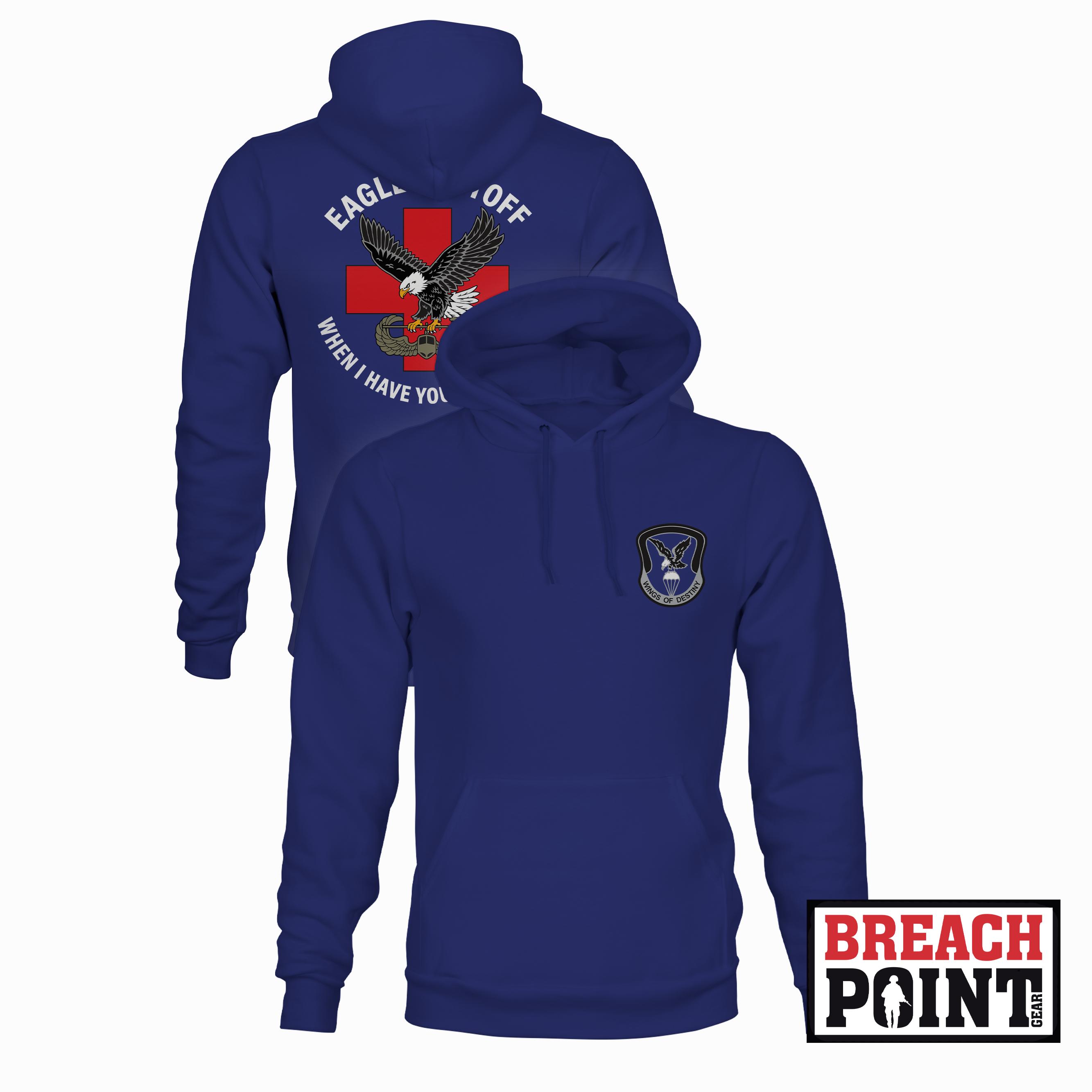 "EAGLE DUSTOFF" F/6-101st Combat Aviation Battalion - Hoodie (B139-1)