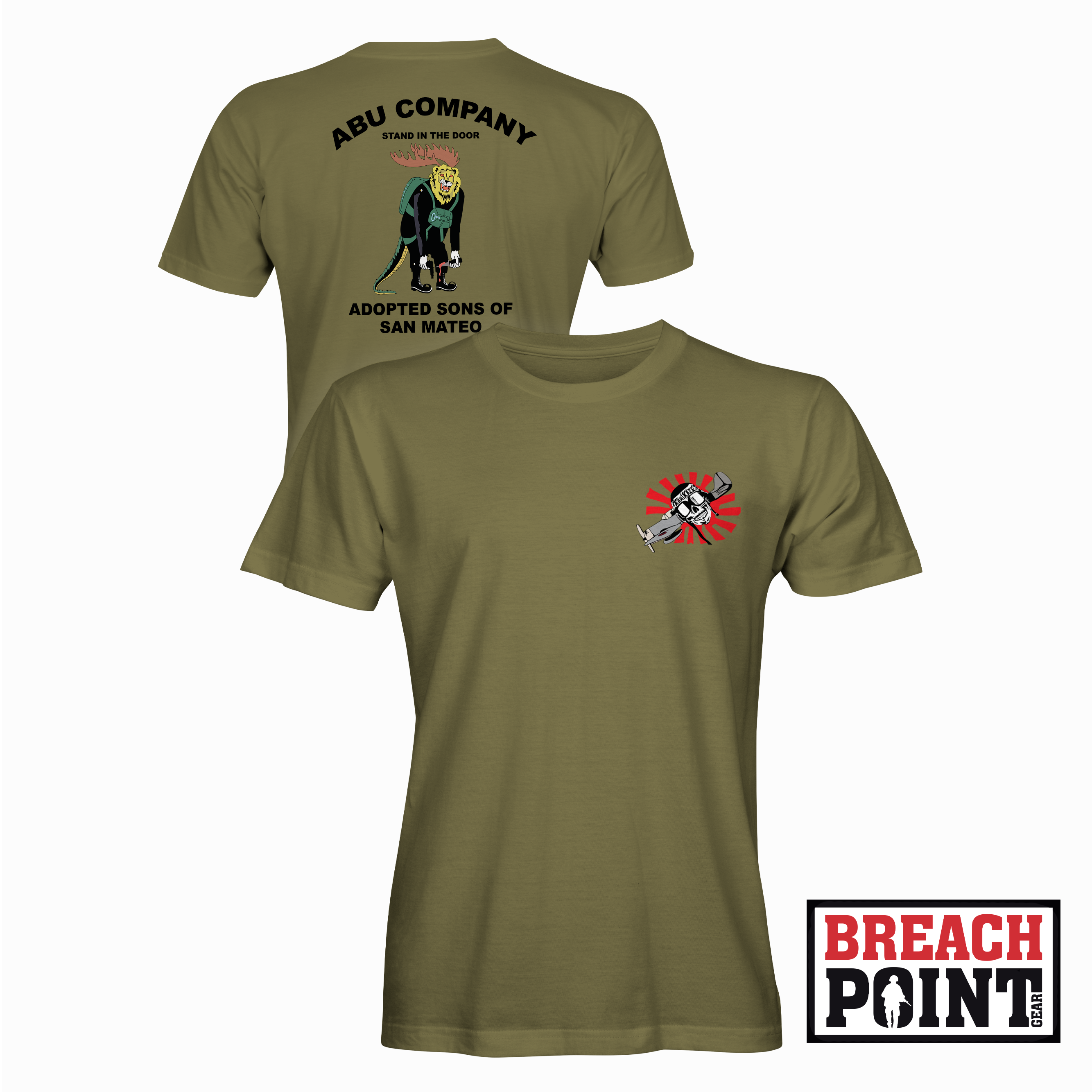 "KAMIKAZE" 3/A/1-327th Infantry Regiment - Military Tee (B125-4)